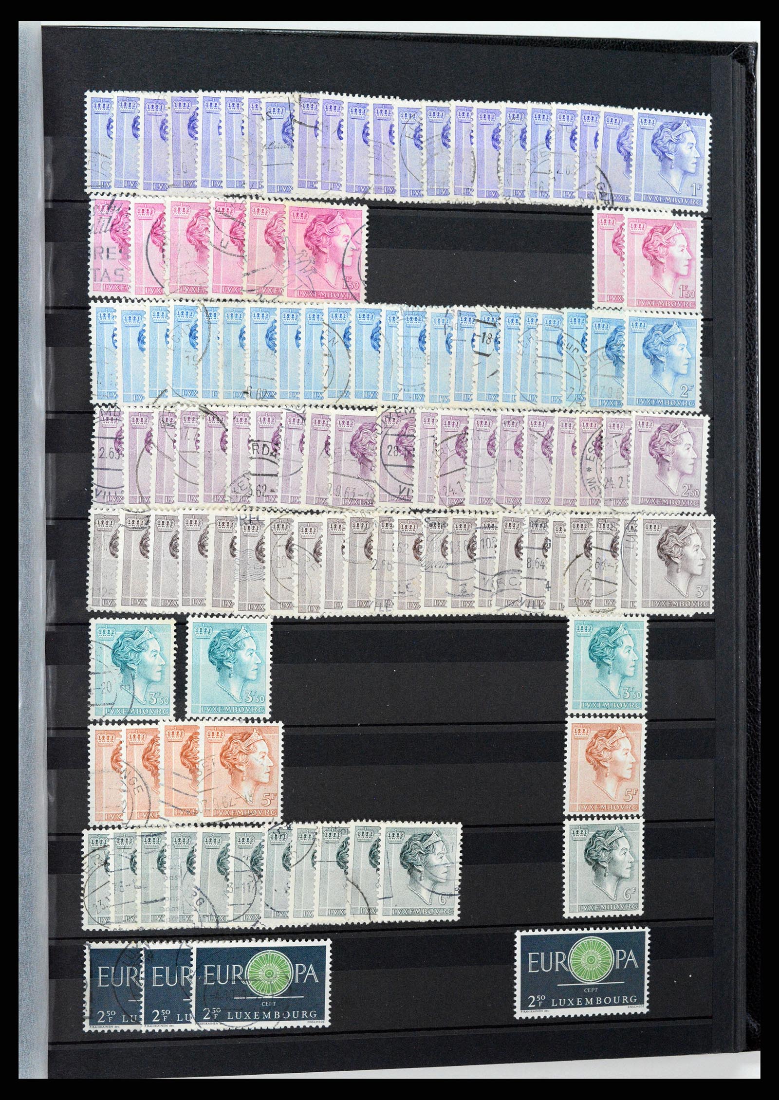 37329 043 - Postzegelverzameling 37329 Luxemburg 1852-1999.