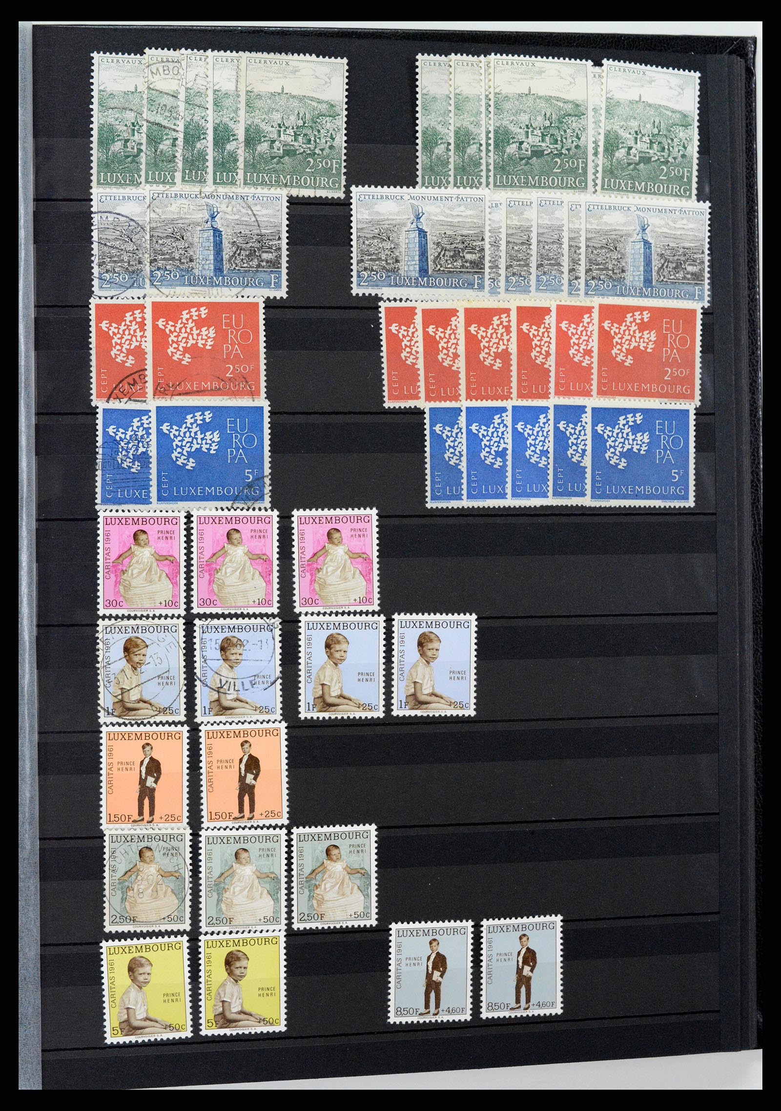 37329 045 - Postzegelverzameling 37329 Luxemburg 1852-1999.