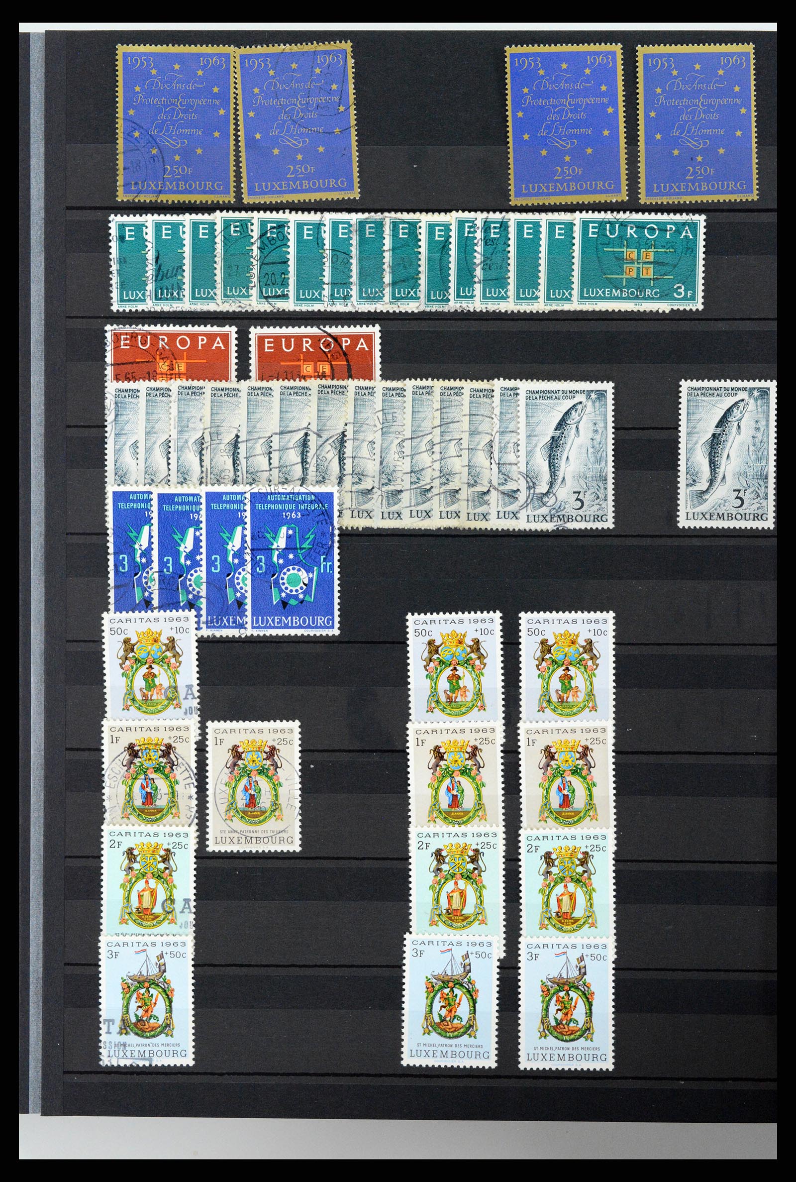 37329 048 - Postzegelverzameling 37329 Luxemburg 1852-1999.