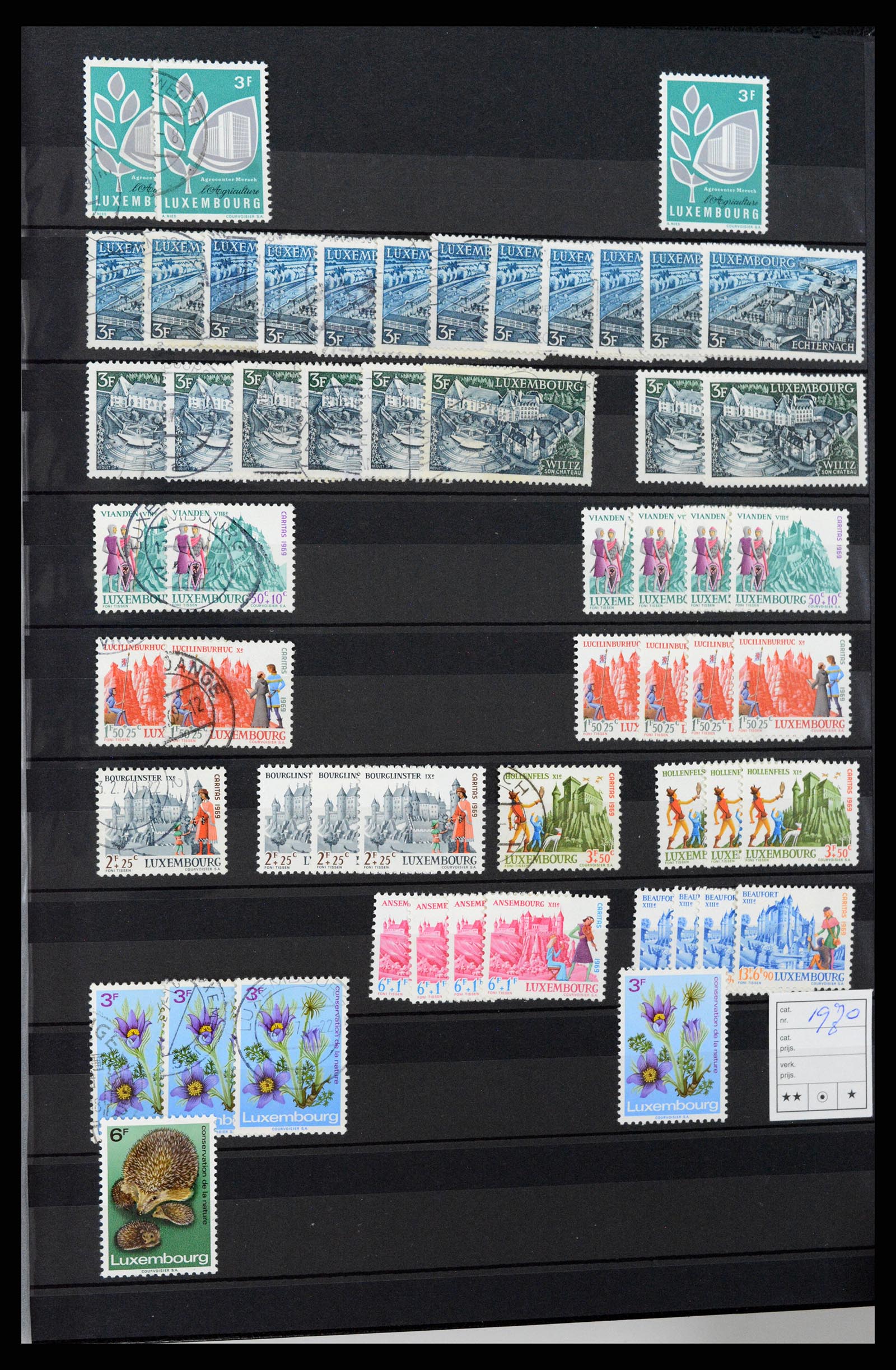 37329 059 - Postzegelverzameling 37329 Luxemburg 1852-1999.