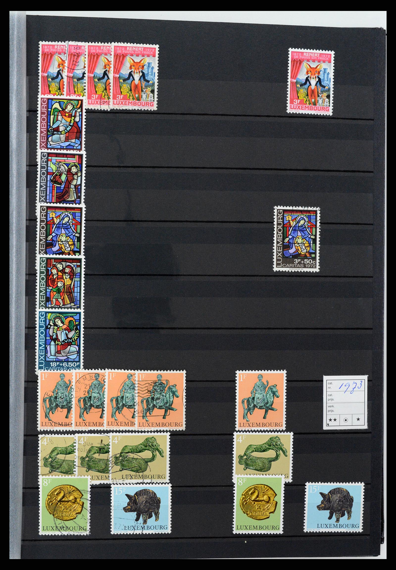 37329 065 - Postzegelverzameling 37329 Luxemburg 1852-1999.