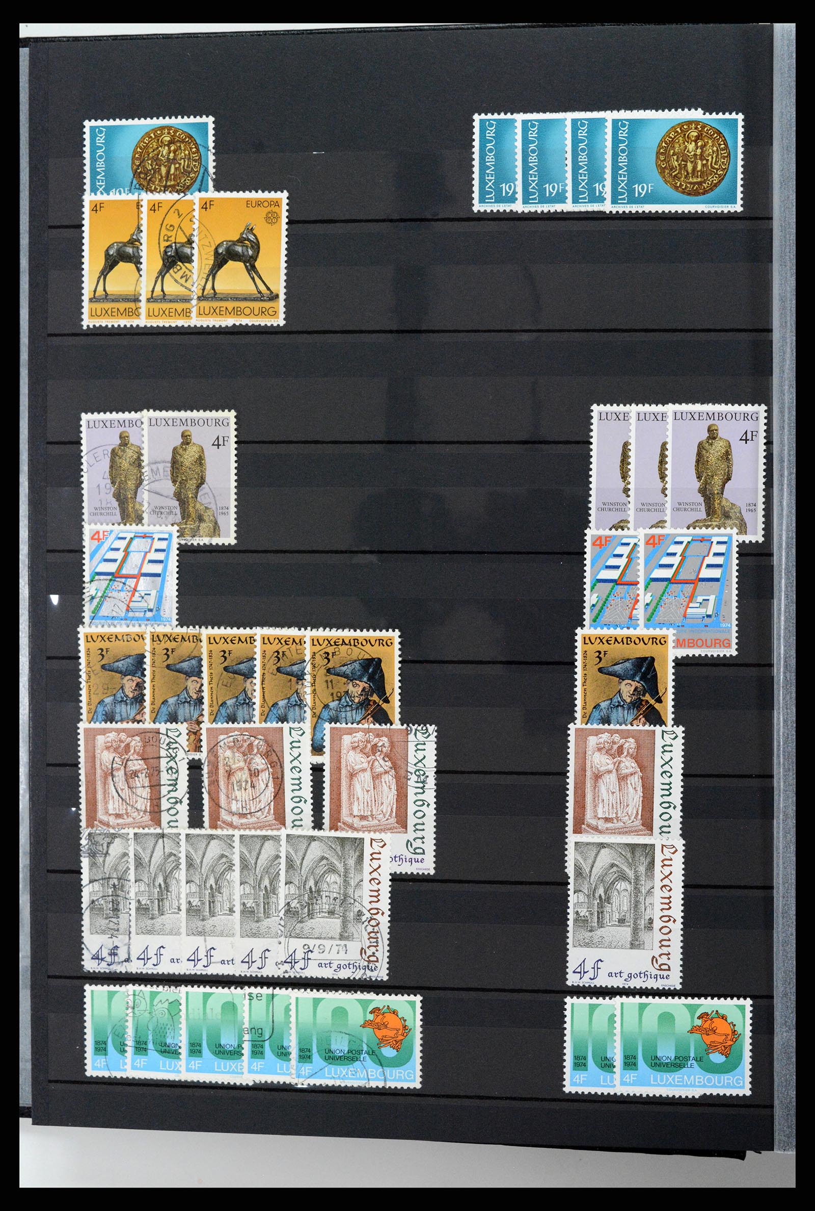 37329 068 - Postzegelverzameling 37329 Luxemburg 1852-1999.