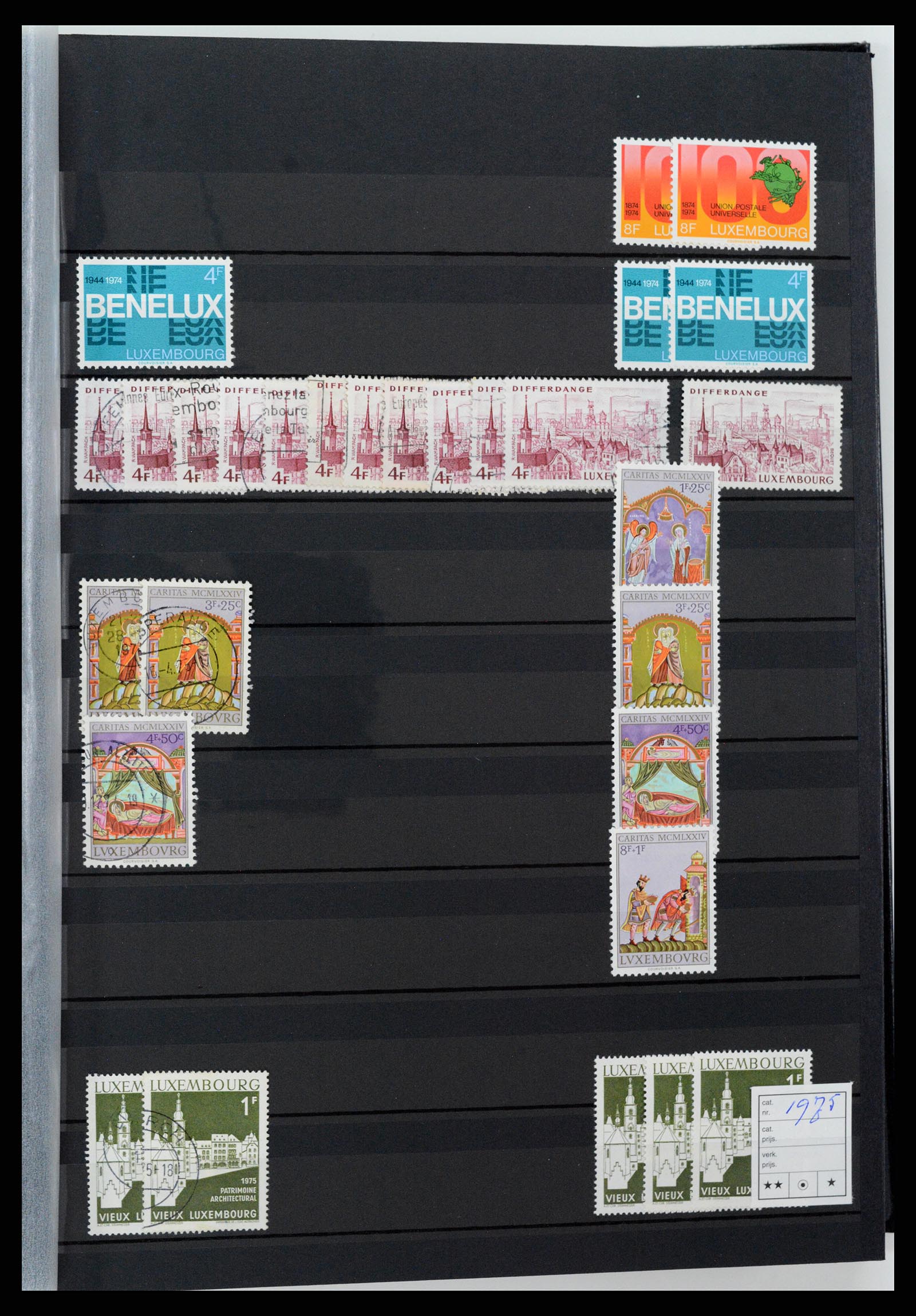 37329 069 - Postzegelverzameling 37329 Luxemburg 1852-1999.