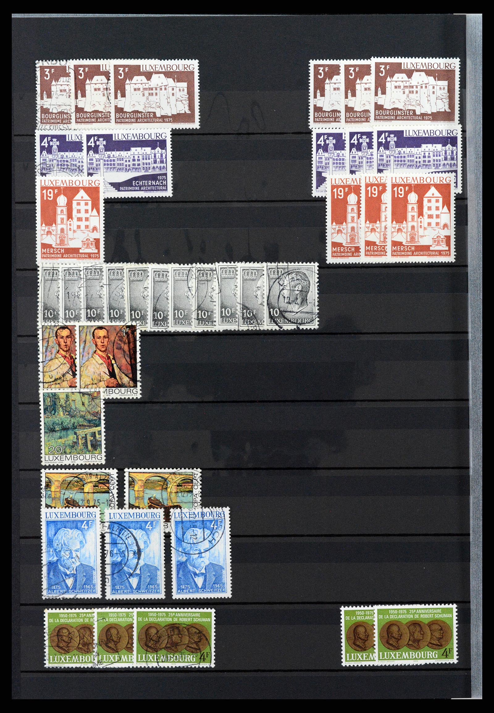 37329 070 - Postzegelverzameling 37329 Luxemburg 1852-1999.