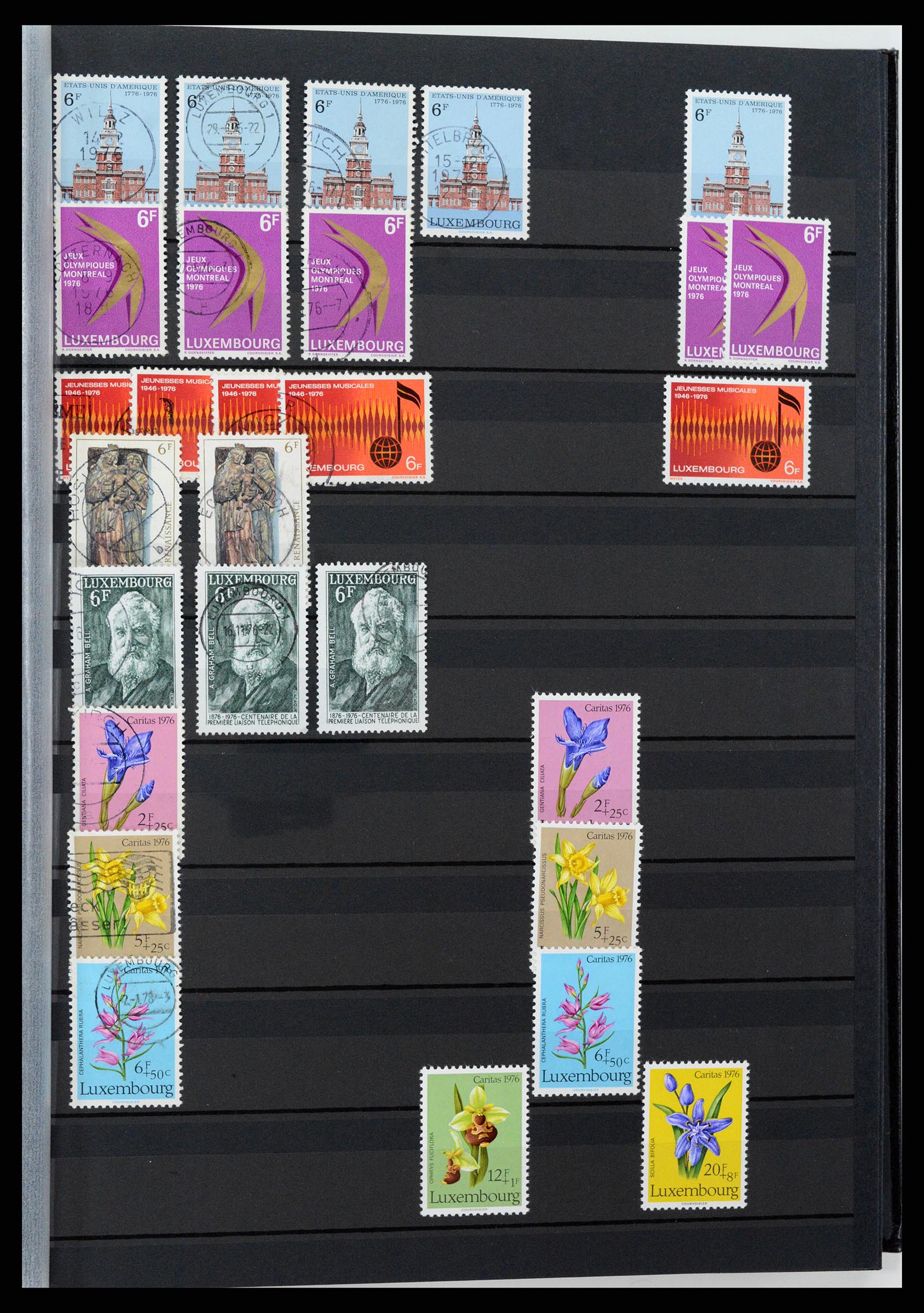 37329 073 - Postzegelverzameling 37329 Luxemburg 1852-1999.