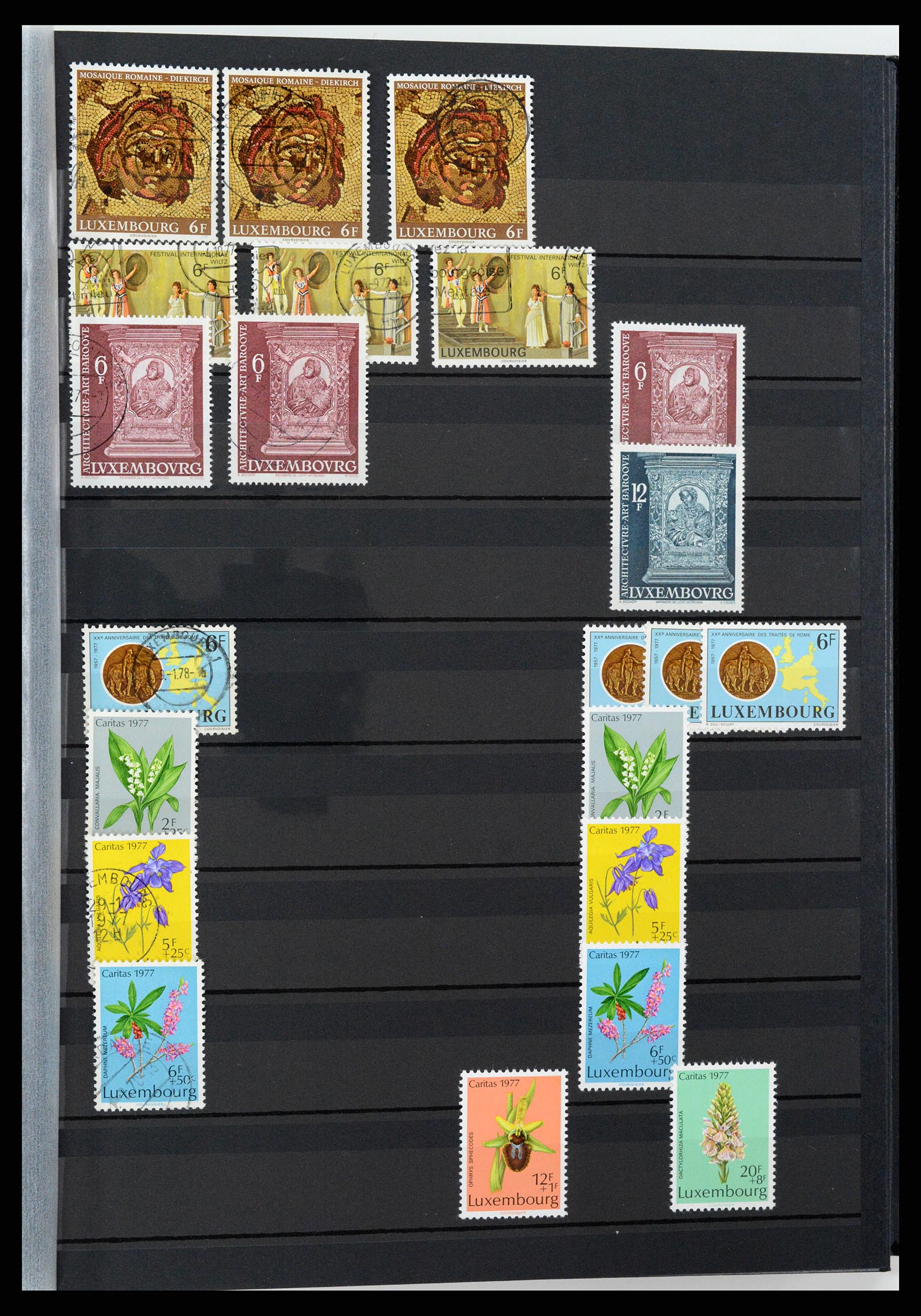 37329 075 - Postzegelverzameling 37329 Luxemburg 1852-1999.