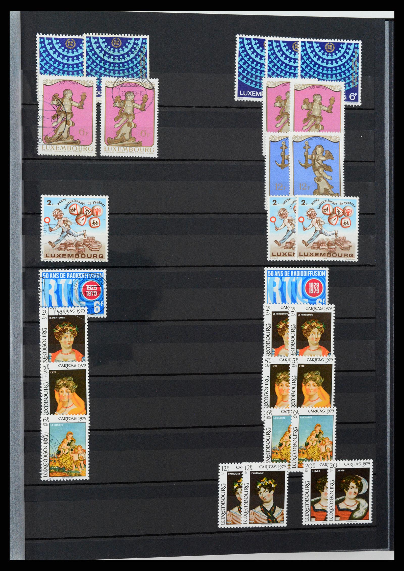 37329 079 - Postzegelverzameling 37329 Luxemburg 1852-1999.