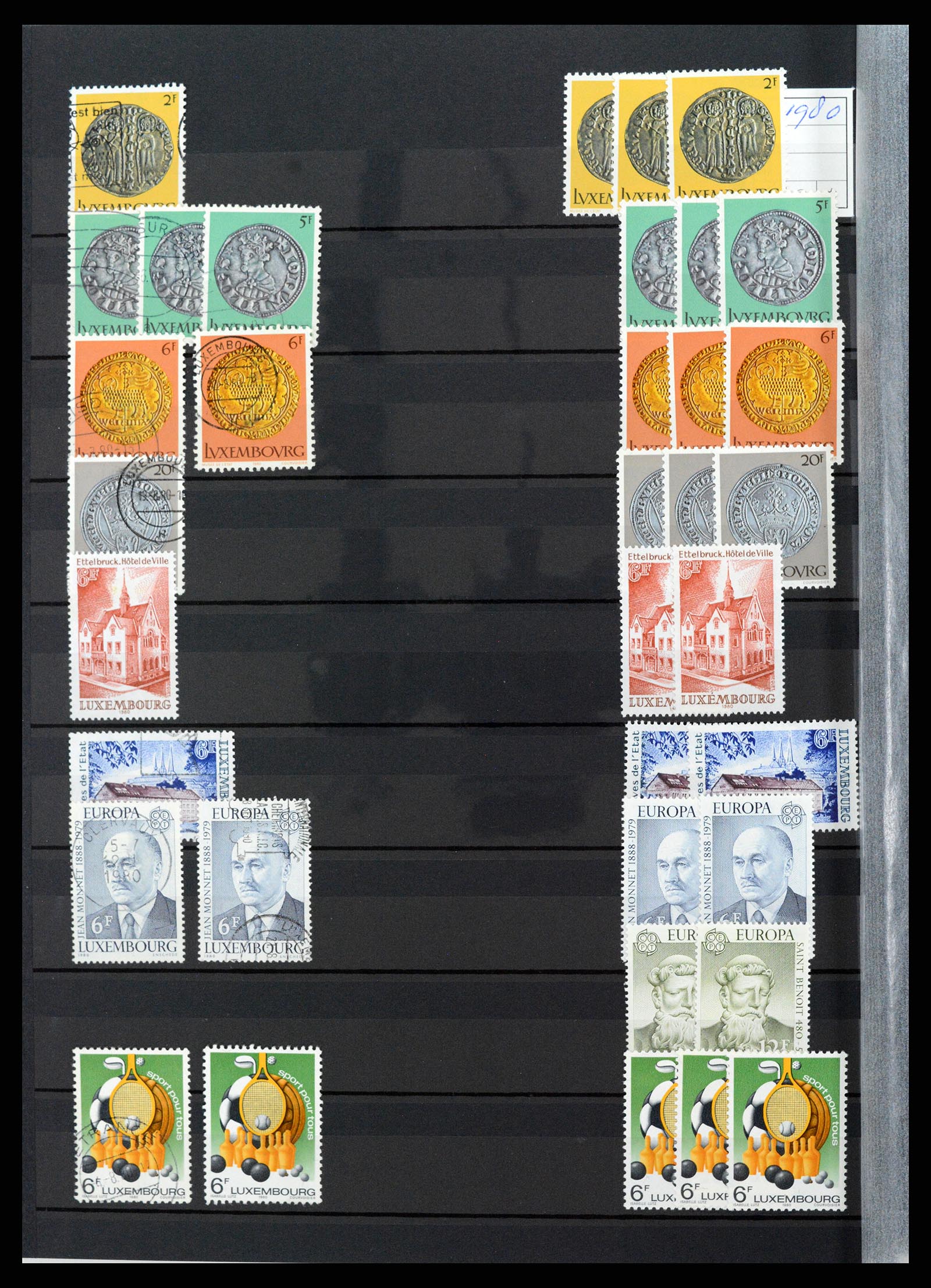 37329 080 - Postzegelverzameling 37329 Luxemburg 1852-1999.