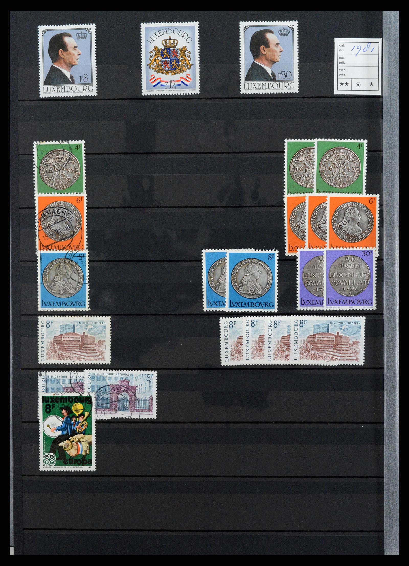 37329 082 - Postzegelverzameling 37329 Luxemburg 1852-1999.