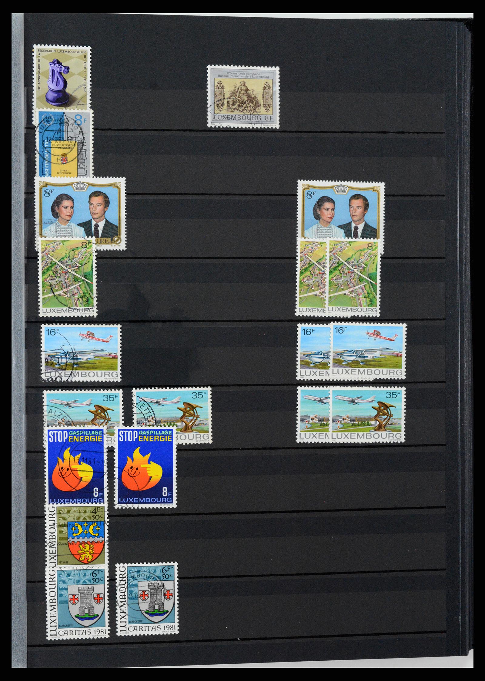 37329 083 - Postzegelverzameling 37329 Luxemburg 1852-1999.