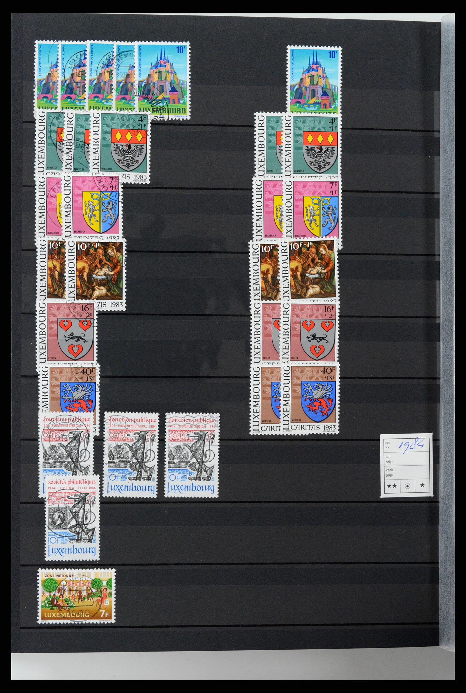 37329 088 - Postzegelverzameling 37329 Luxemburg 1852-1999.