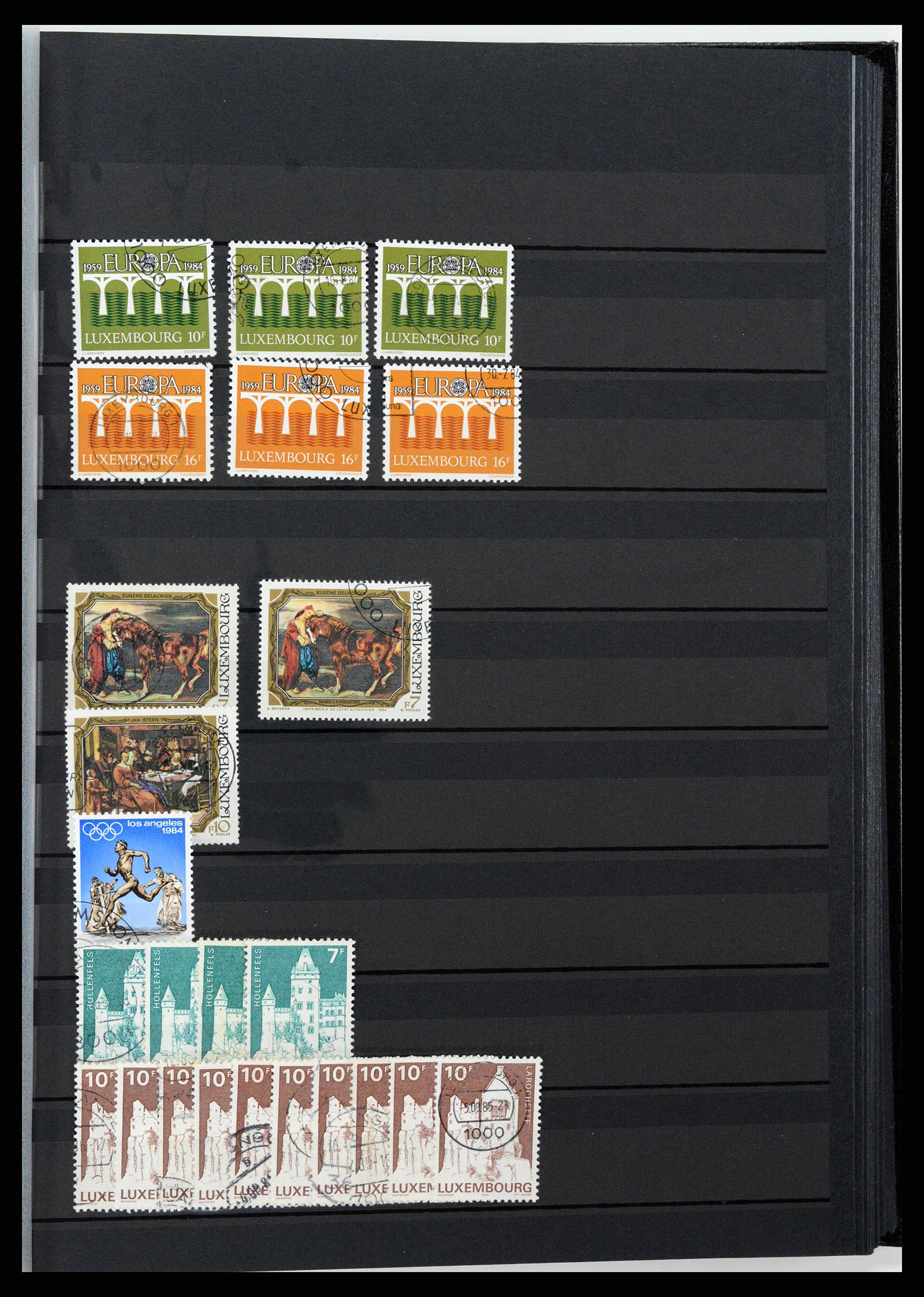37329 089 - Postzegelverzameling 37329 Luxemburg 1852-1999.