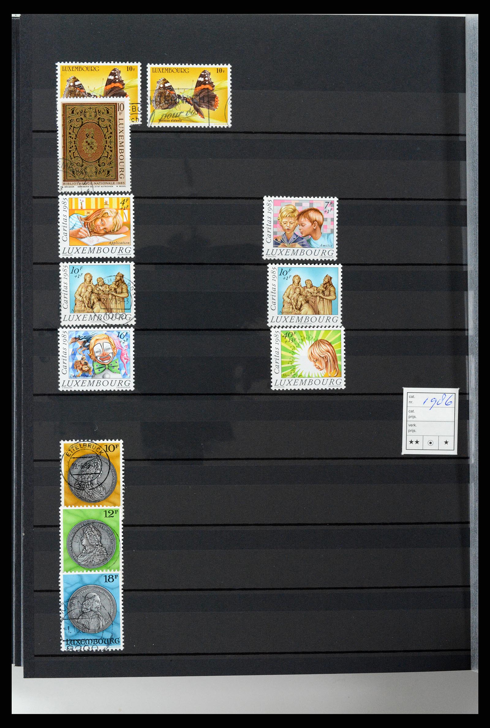 37329 092 - Postzegelverzameling 37329 Luxemburg 1852-1999.