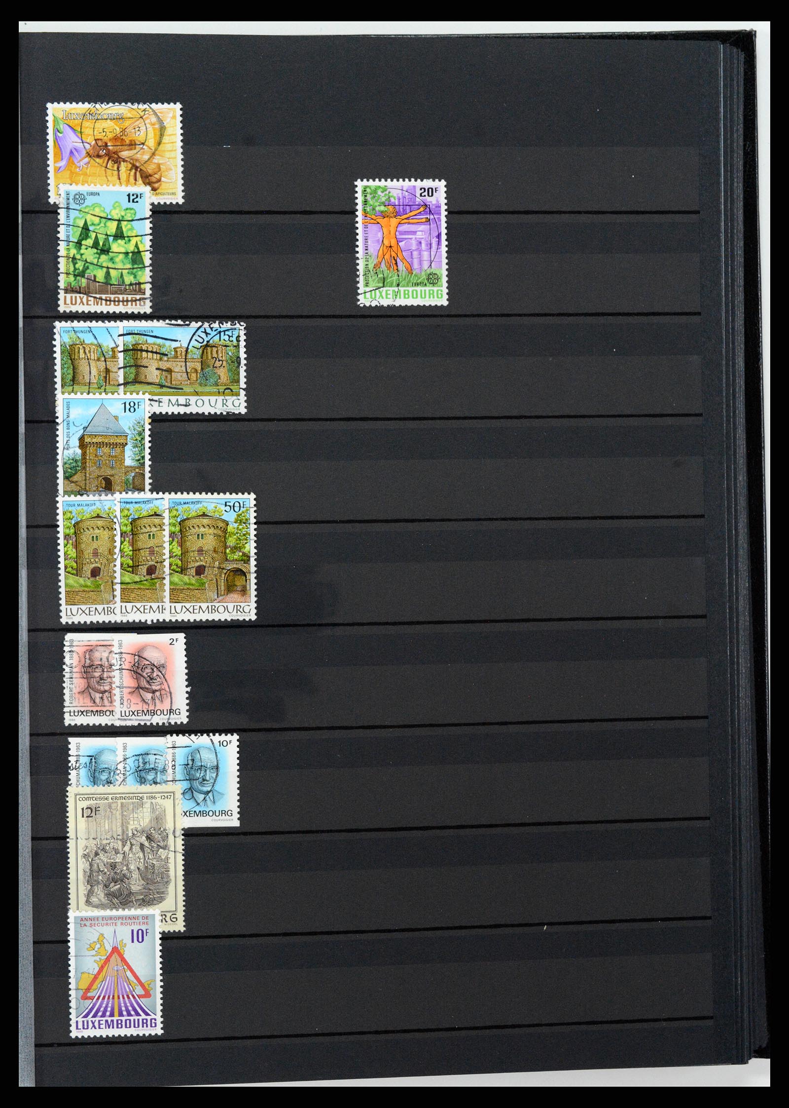 37329 093 - Postzegelverzameling 37329 Luxemburg 1852-1999.