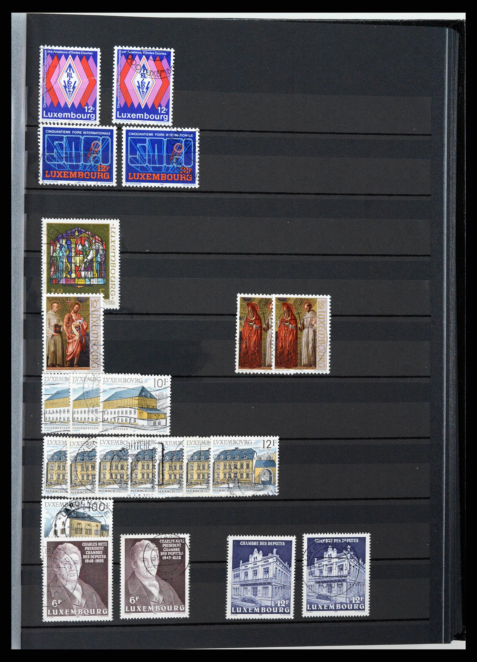 37329 095 - Postzegelverzameling 37329 Luxemburg 1852-1999.