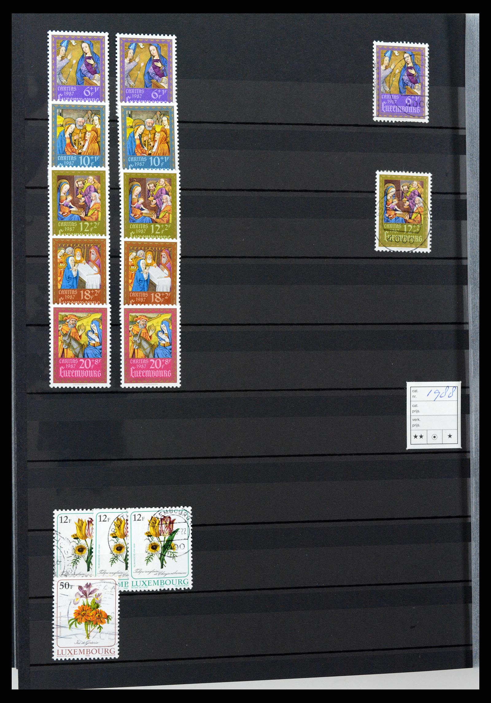37329 096 - Postzegelverzameling 37329 Luxemburg 1852-1999.