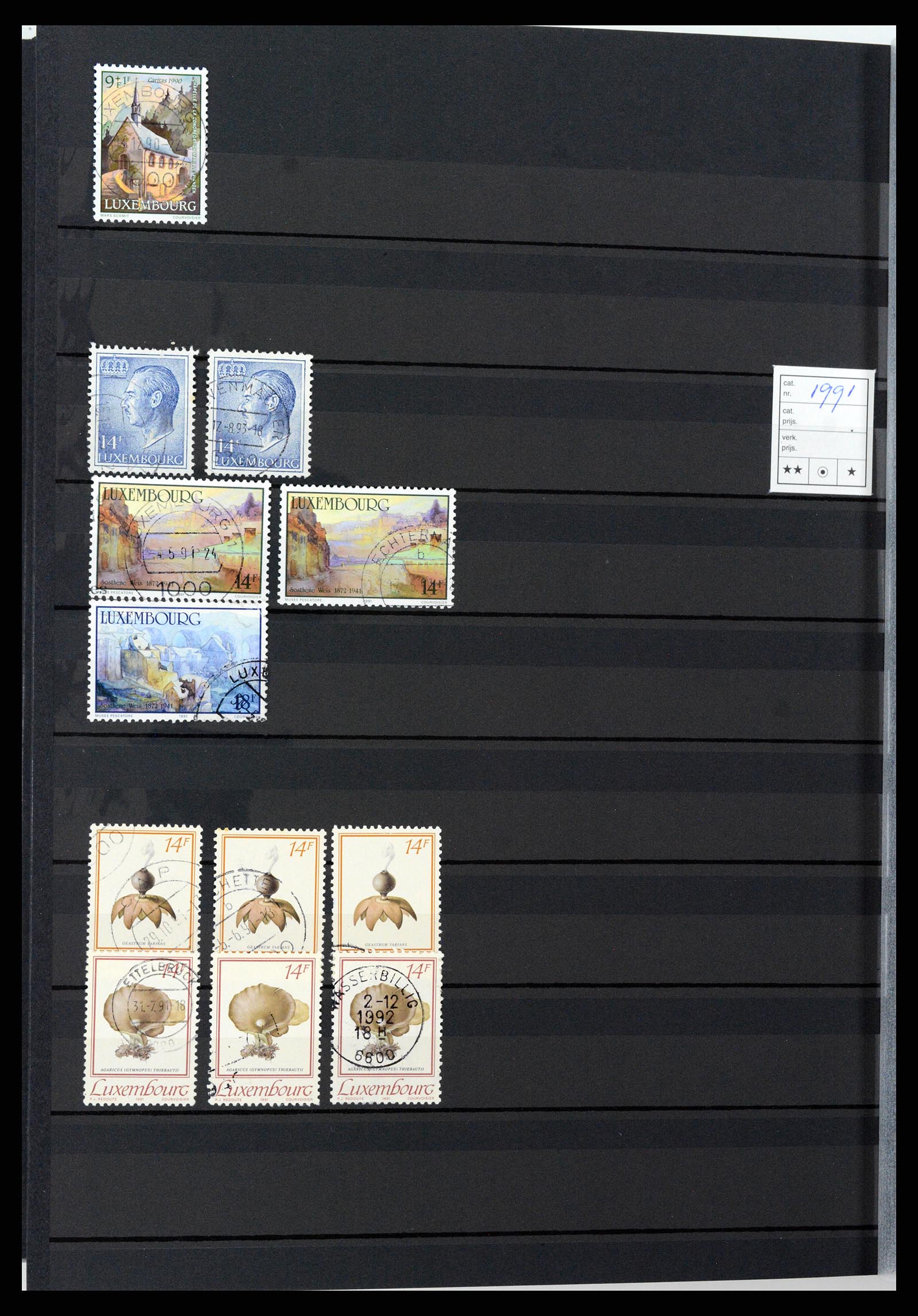37329 102 - Postzegelverzameling 37329 Luxemburg 1852-1999.