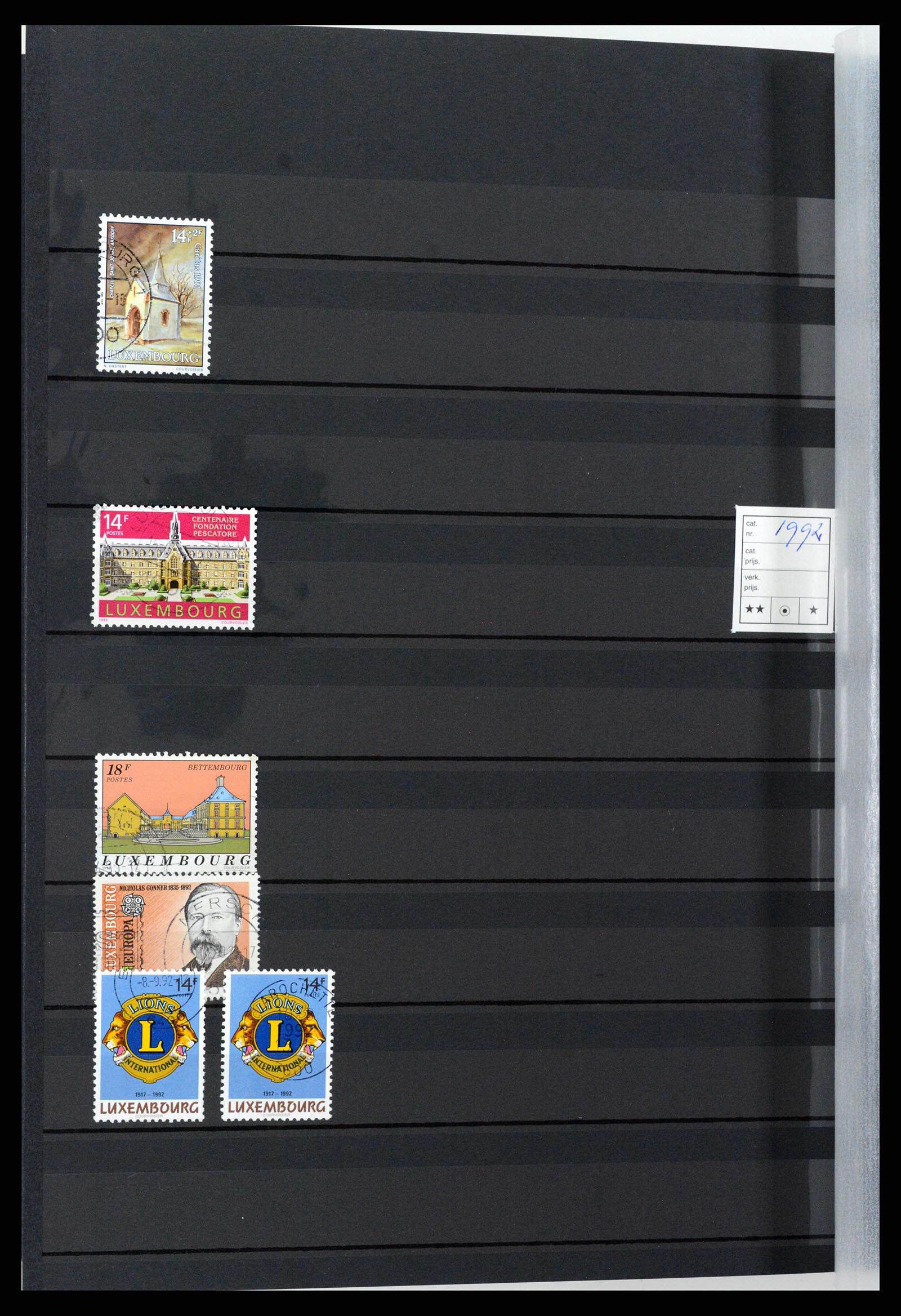 37329 104 - Postzegelverzameling 37329 Luxemburg 1852-1999.