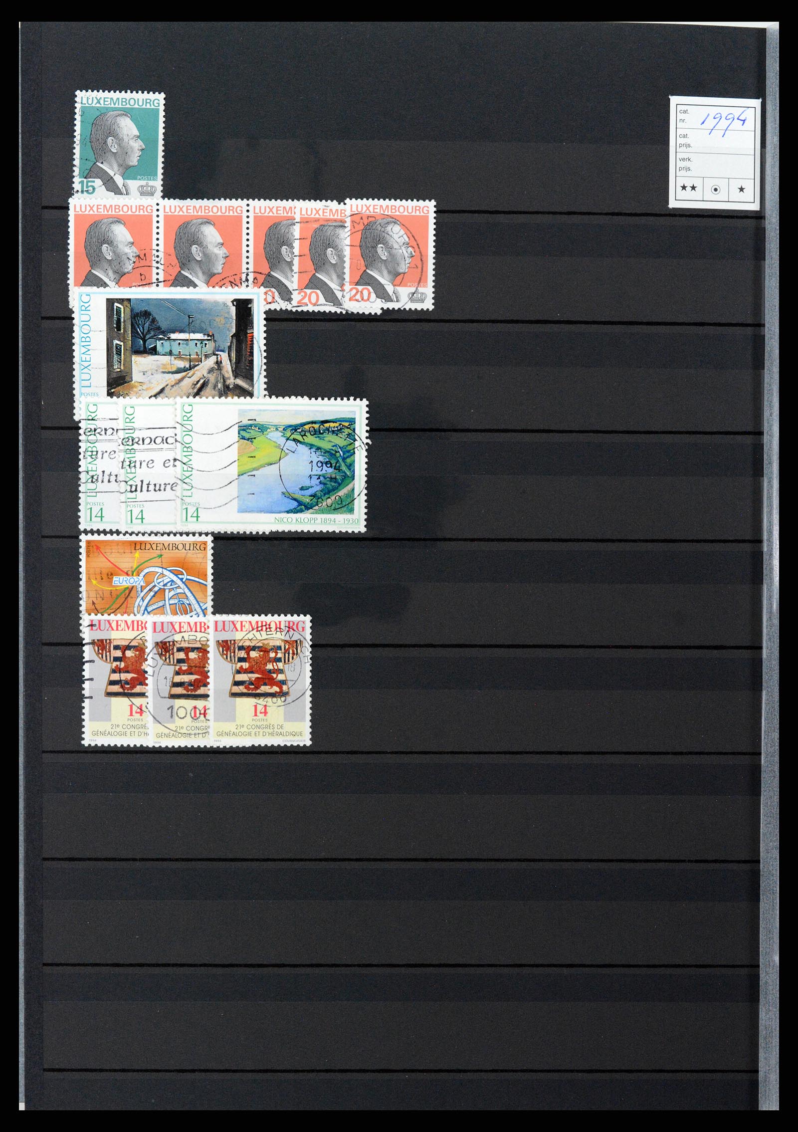 37329 108 - Postzegelverzameling 37329 Luxemburg 1852-1999.
