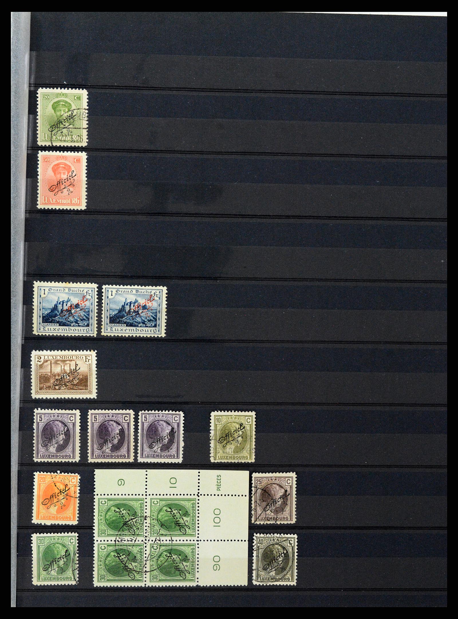 37329 128 - Postzegelverzameling 37329 Luxemburg 1852-1999.