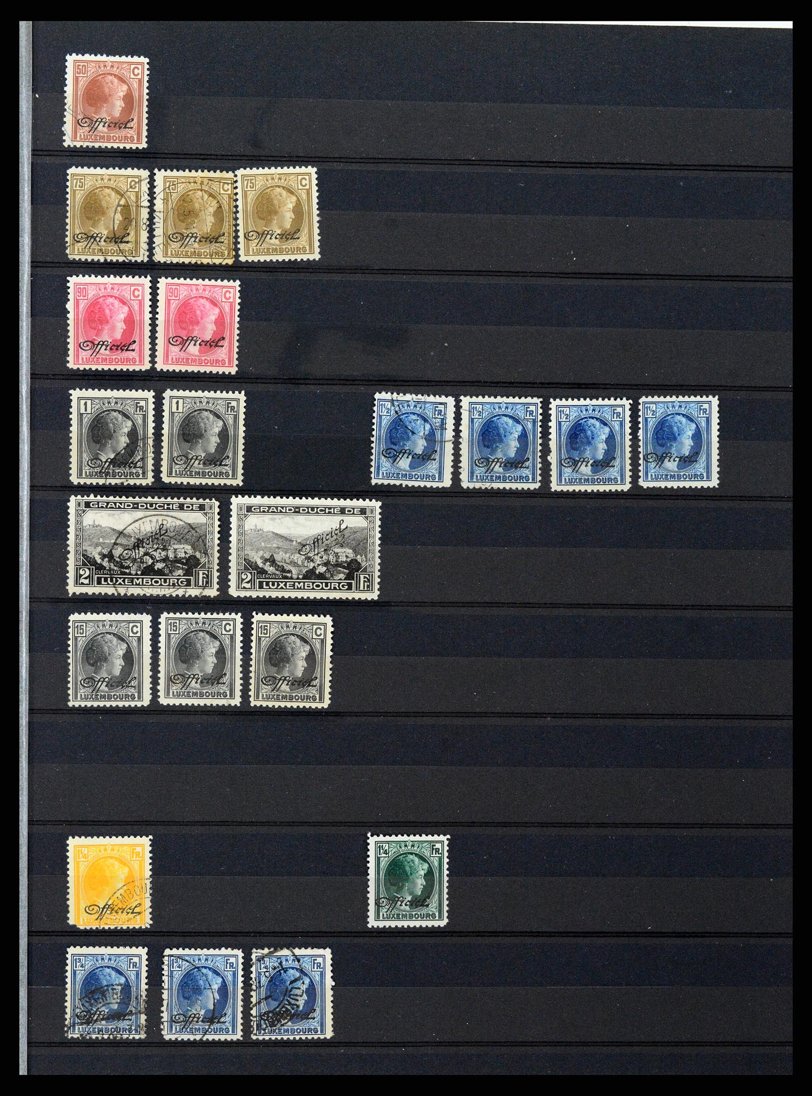 37329 129 - Postzegelverzameling 37329 Luxemburg 1852-1999.