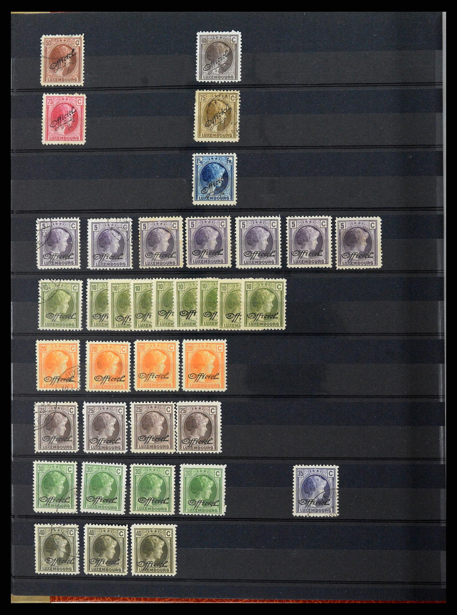 37329 130 - Postzegelverzameling 37329 Luxemburg 1852-1999.