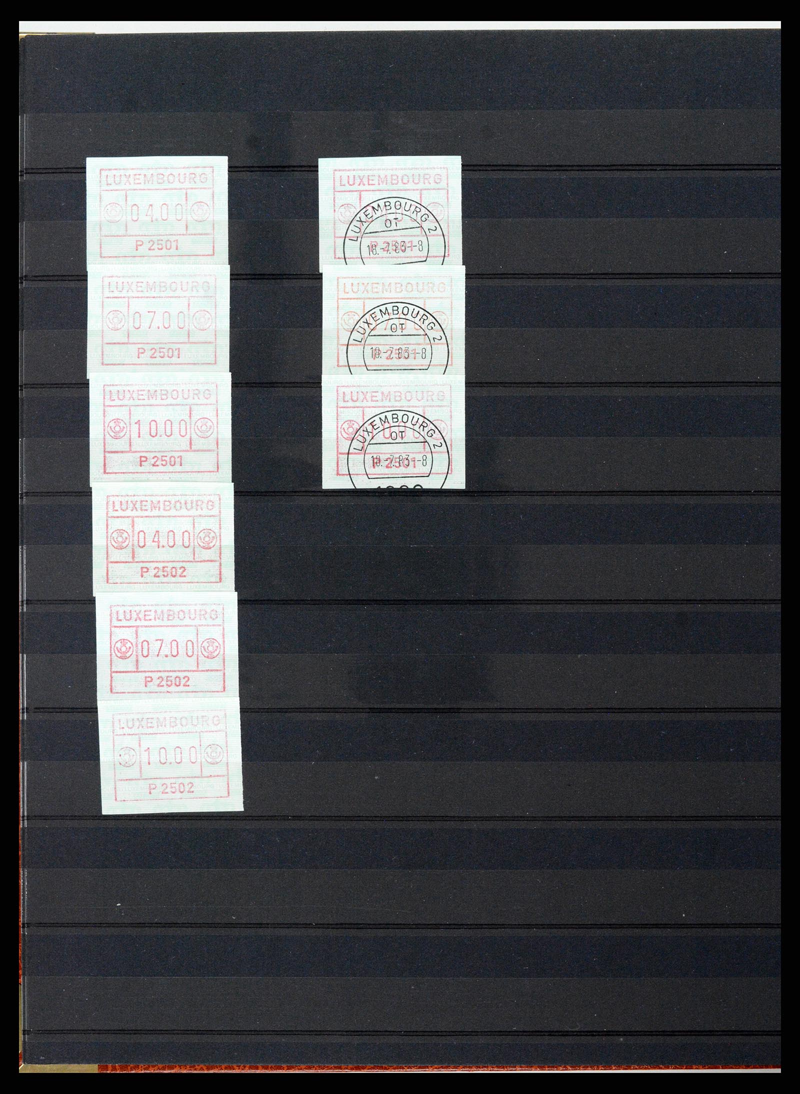 37329 136 - Postzegelverzameling 37329 Luxemburg 1852-1999.