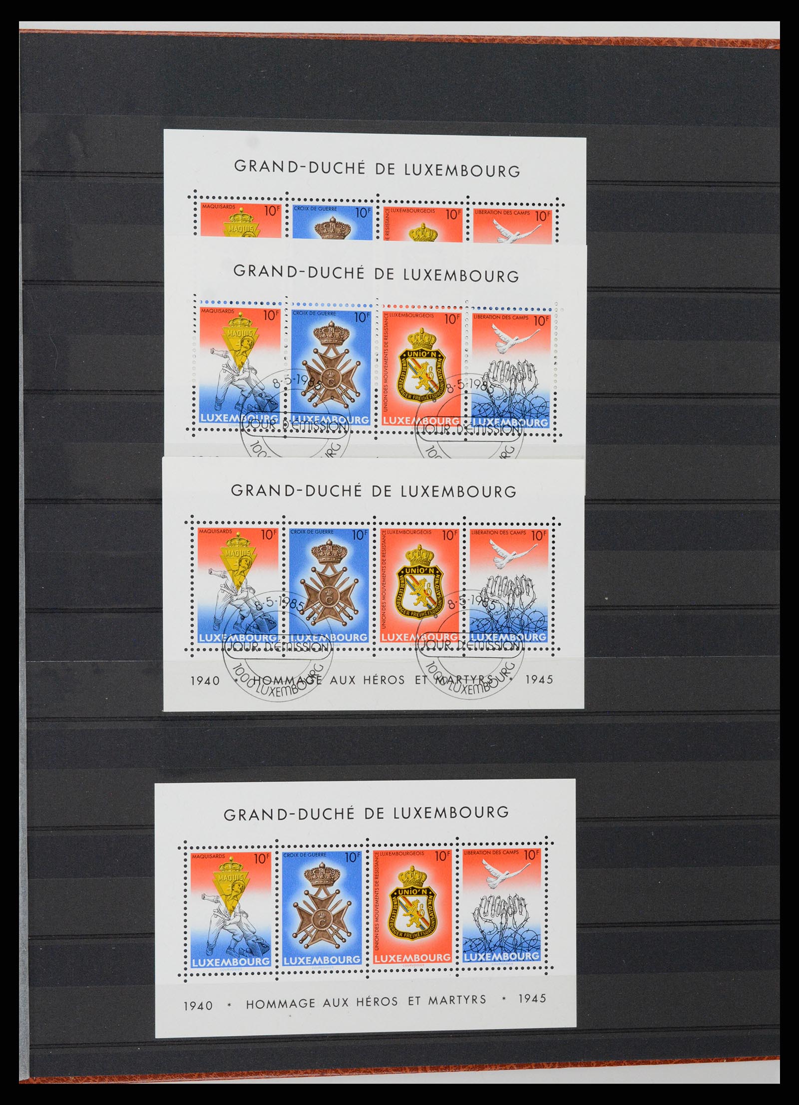 37329 144 - Postzegelverzameling 37329 Luxemburg 1852-1999.