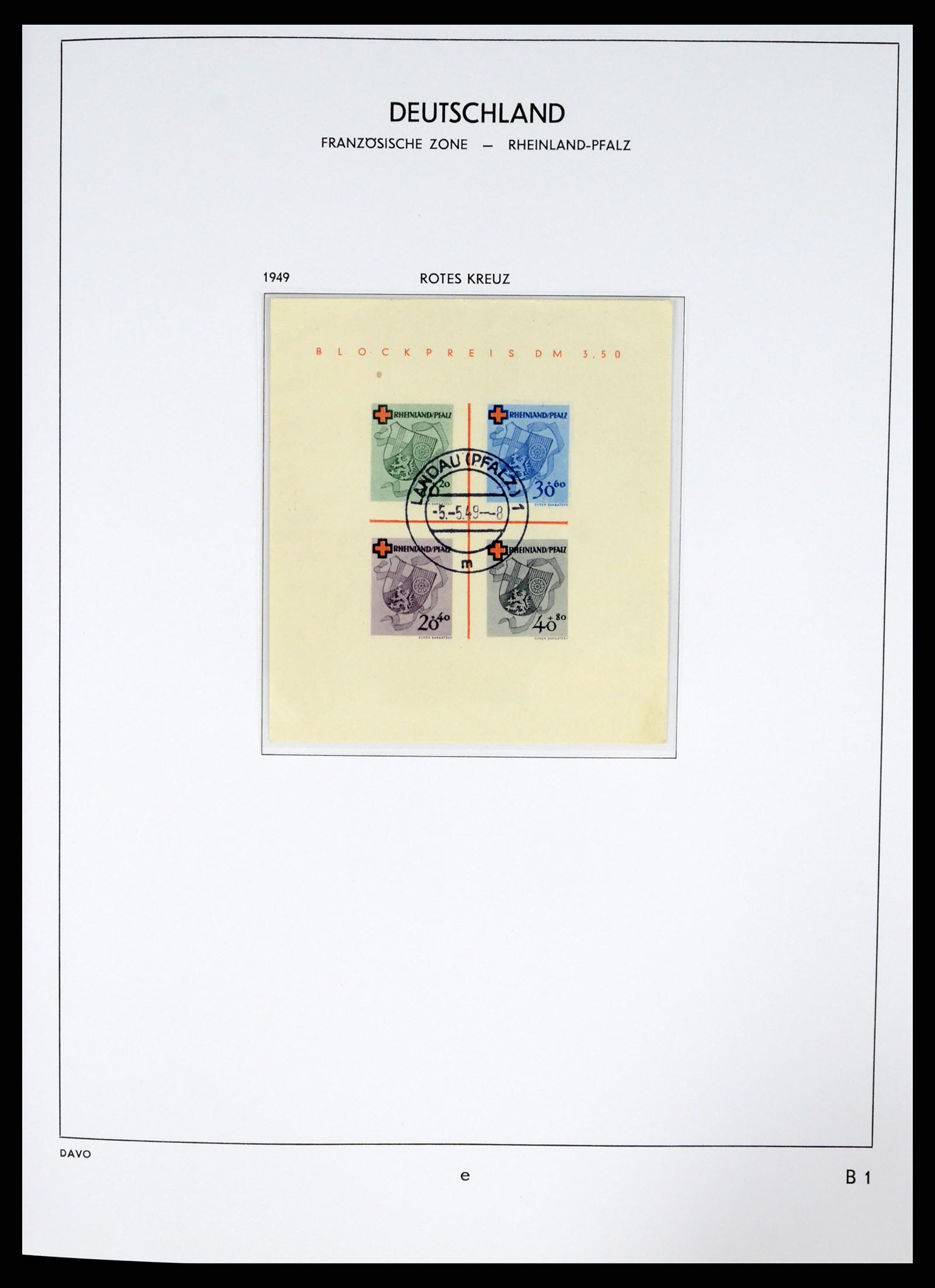 37330 011 - Postzegelverzameling 37330 Duitsland 1946-1969.