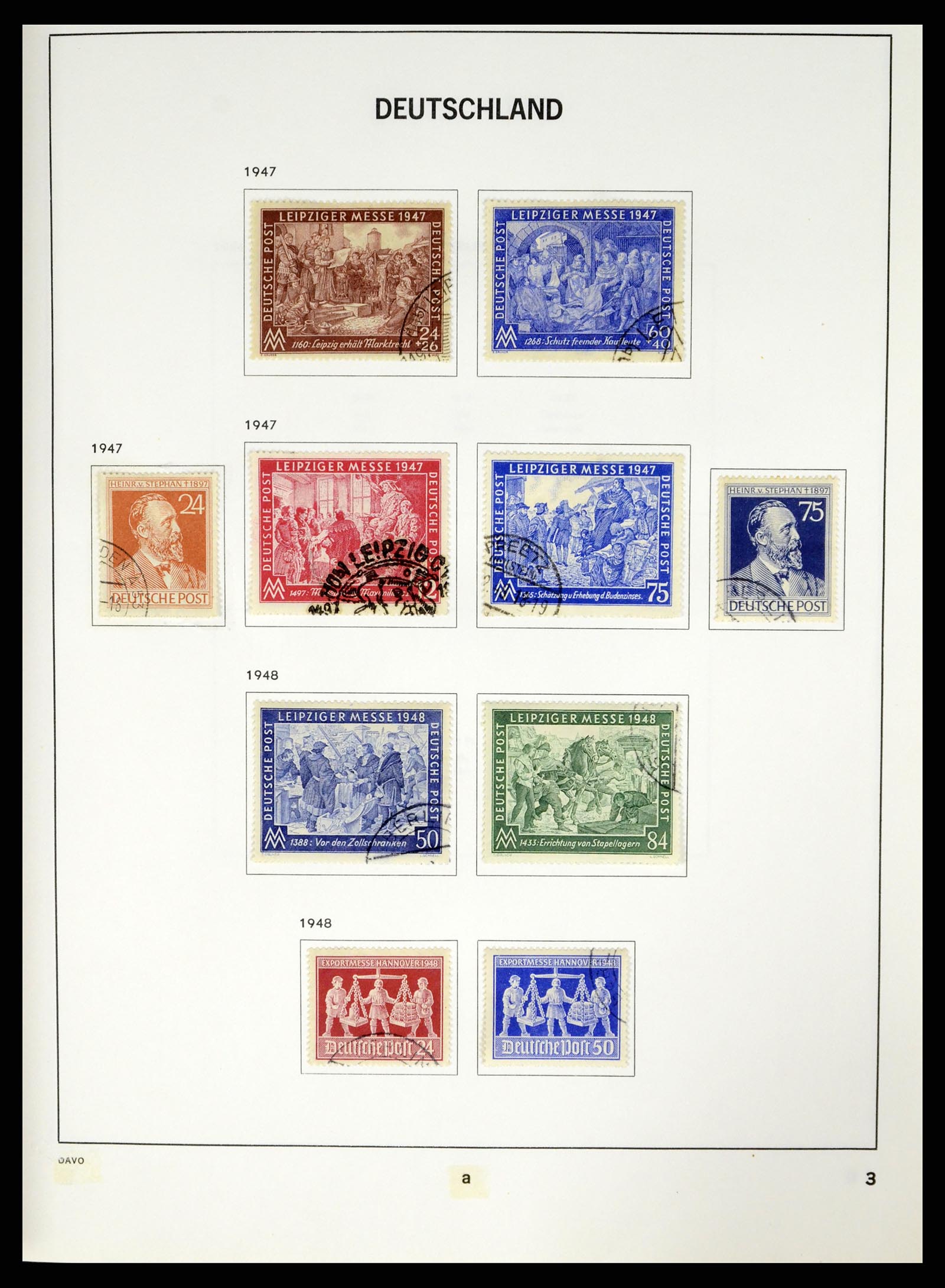 37330 019 - Stamp collection 37330 Germany 1946-1969.