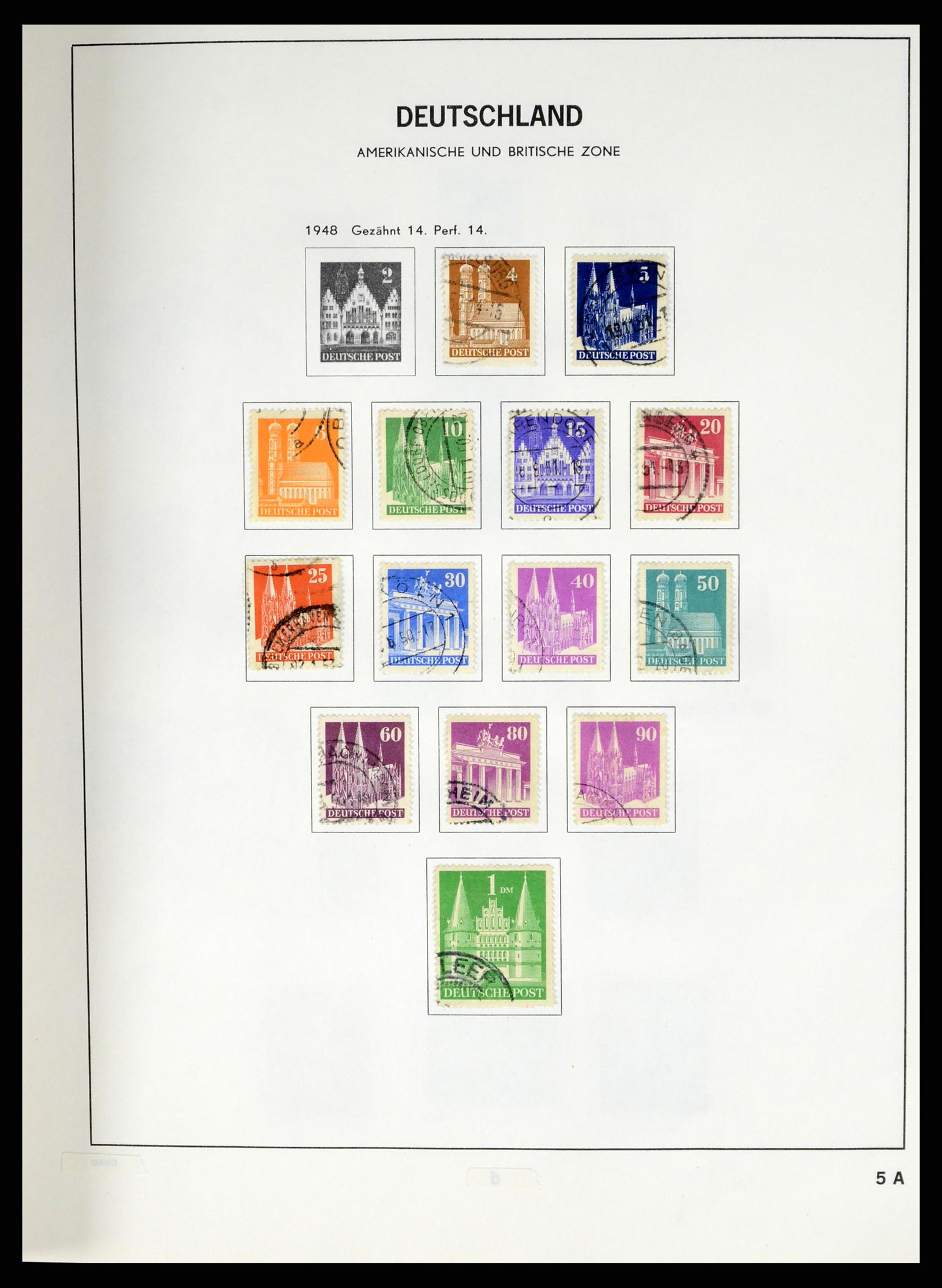 37330 026 - Stamp collection 37330 Germany 1946-1969.
