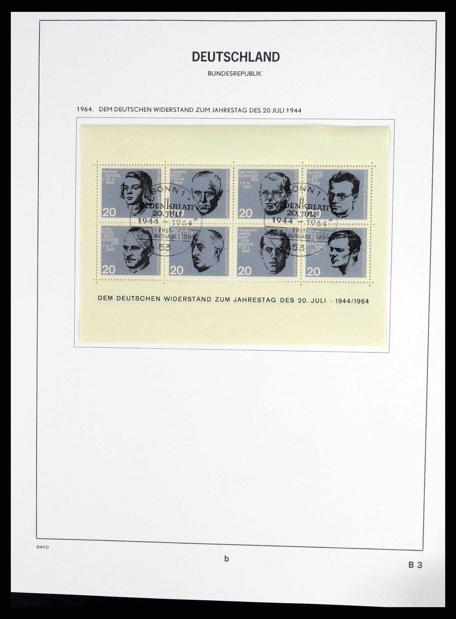 37330 064 - Stamp collection 37330 Germany 1946-1969.