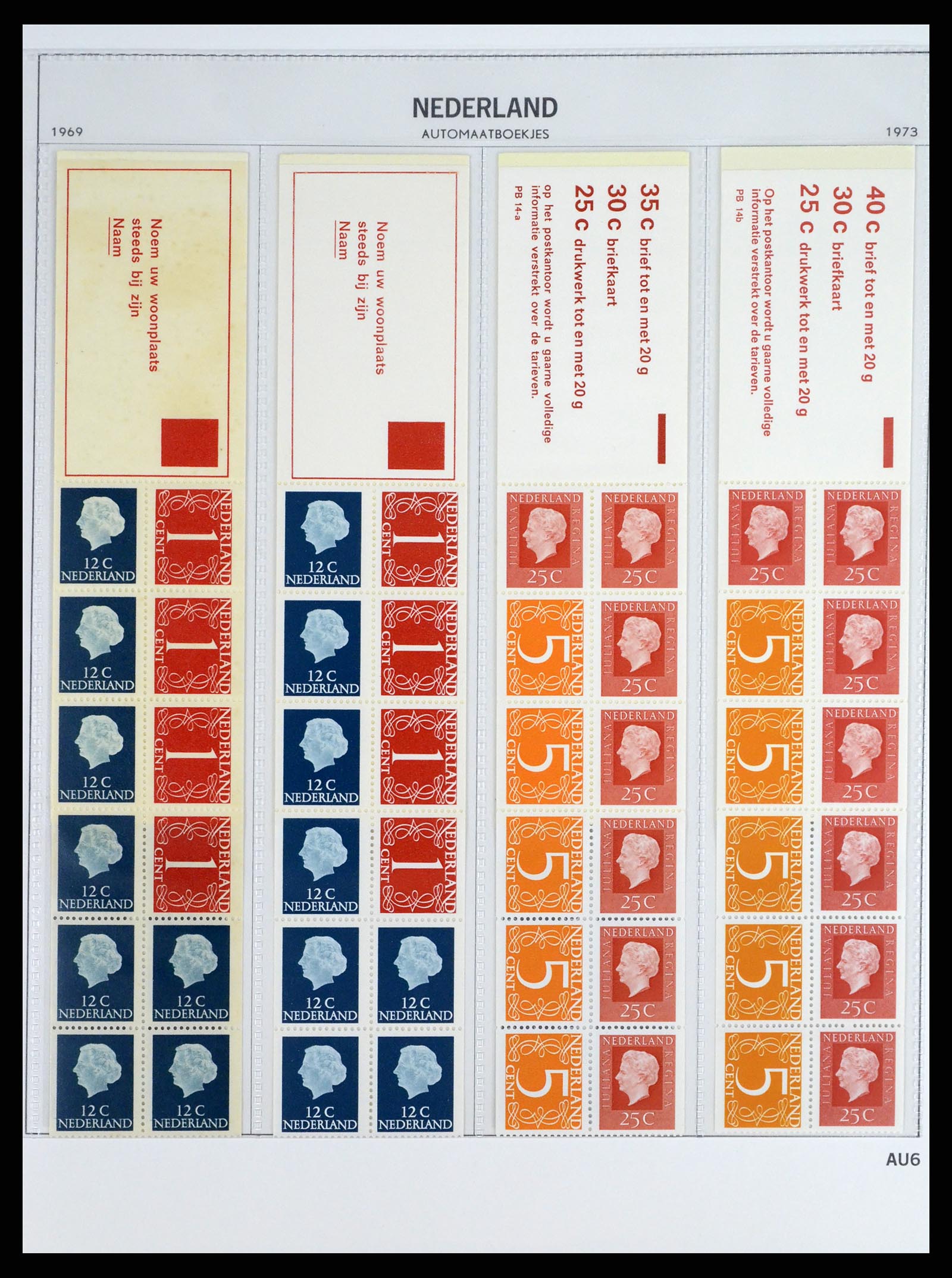 37331 007 - Stamp collection 37331 Netherlands stamp booklets 1964-2002.