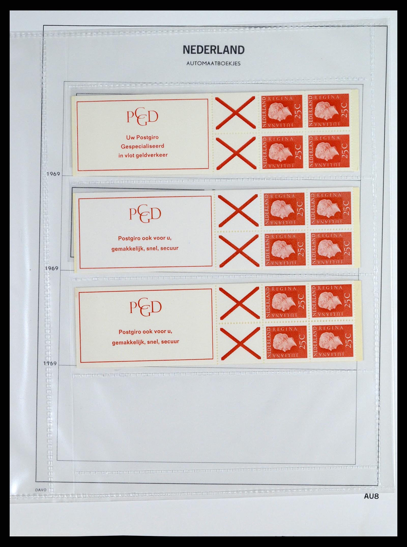 37331 009 - Stamp collection 37331 Netherlands stamp booklets 1964-2002.