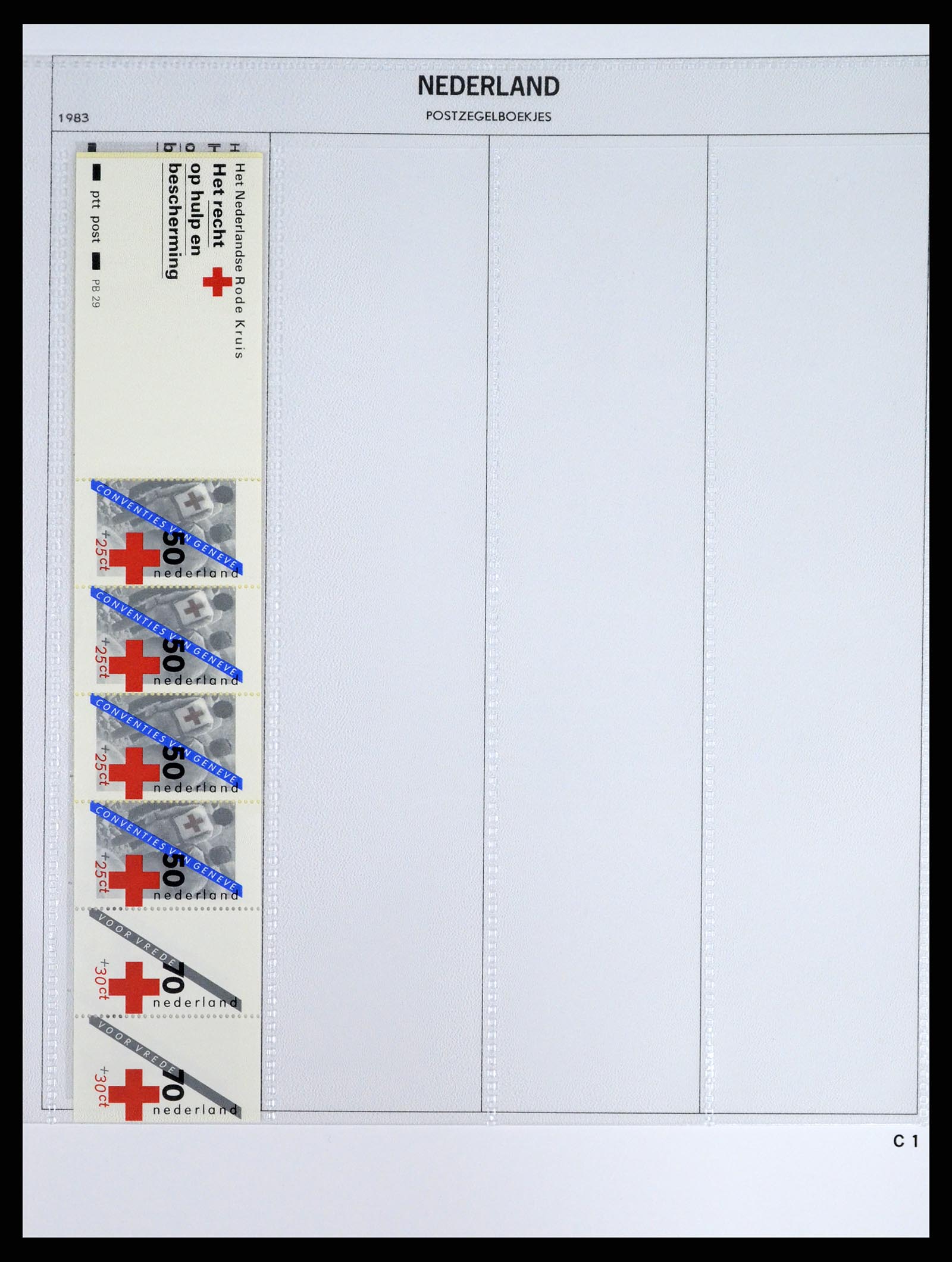 37331 025 - Stamp collection 37331 Netherlands stamp booklets 1964-2002.