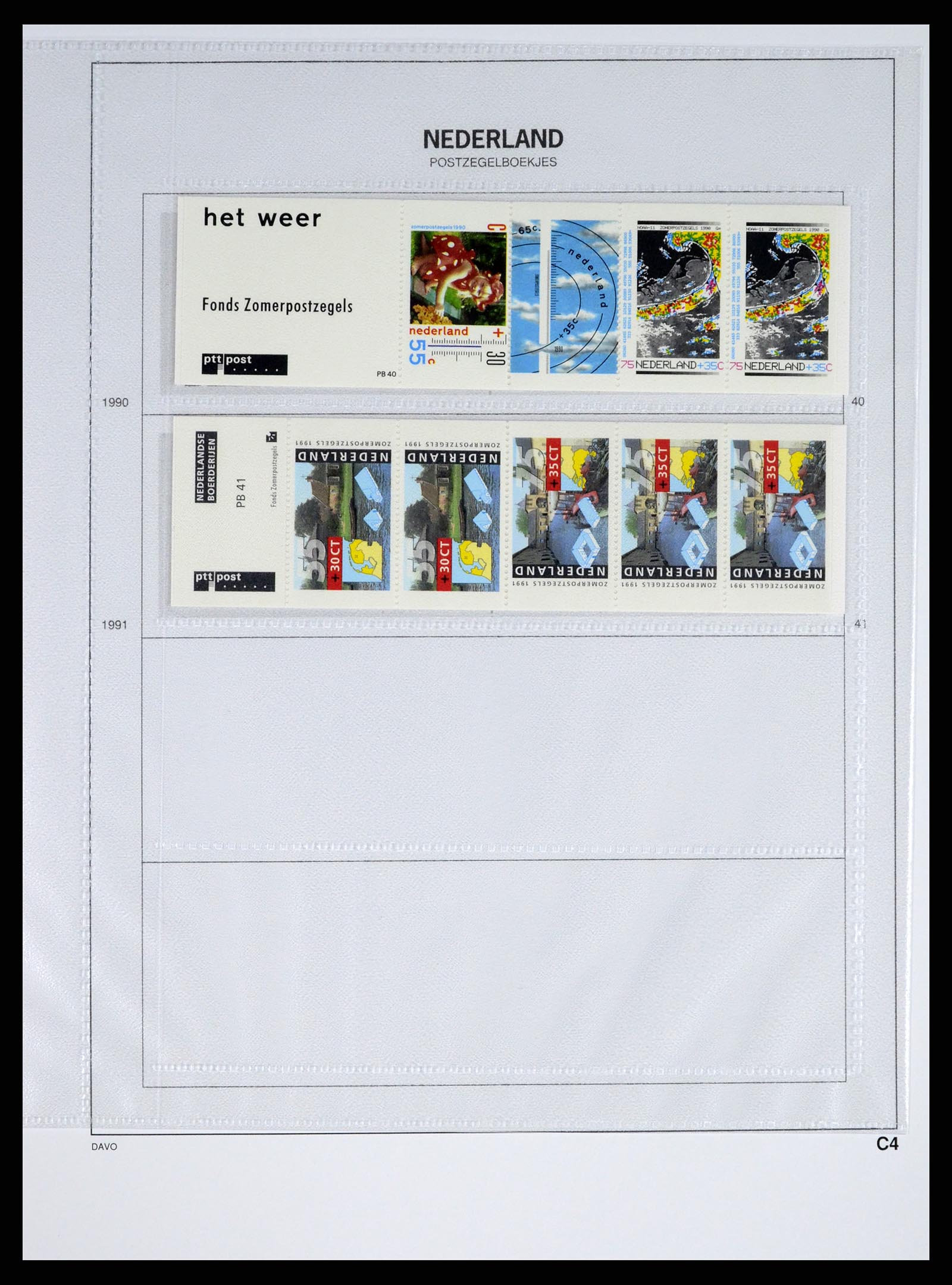37331 028 - Stamp collection 37331 Netherlands stamp booklets 1964-2002.