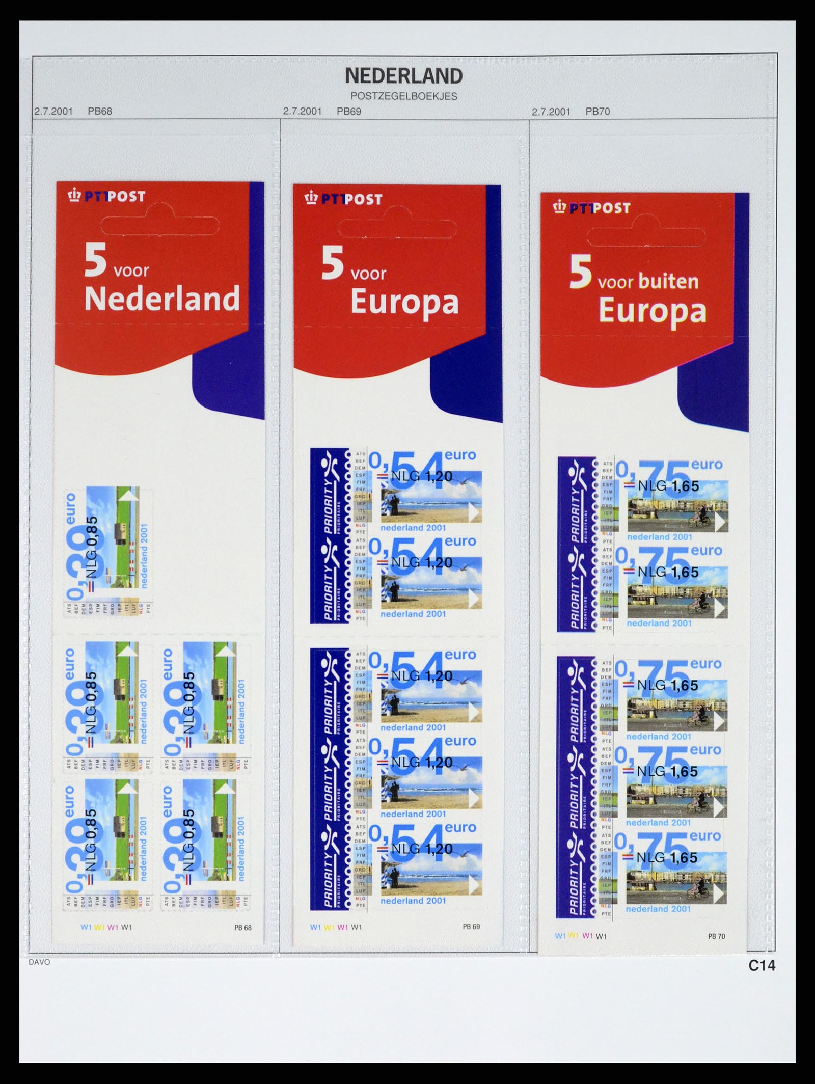 37331 038 - Stamp collection 37331 Netherlands stamp booklets 1964-2002.