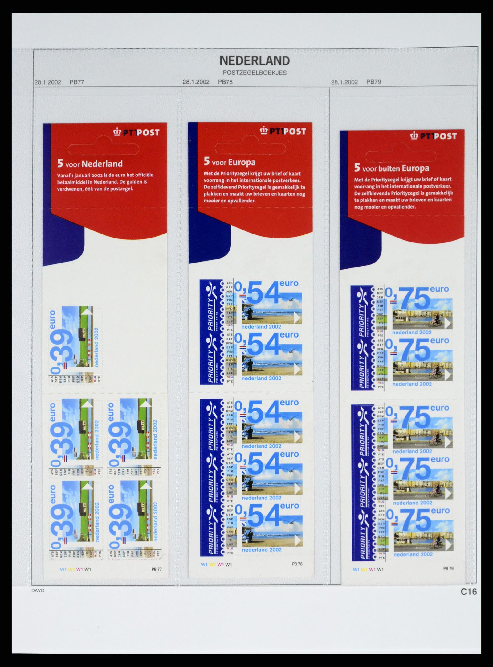 37331 042 - Stamp collection 37331 Netherlands stamp booklets 1964-2002.