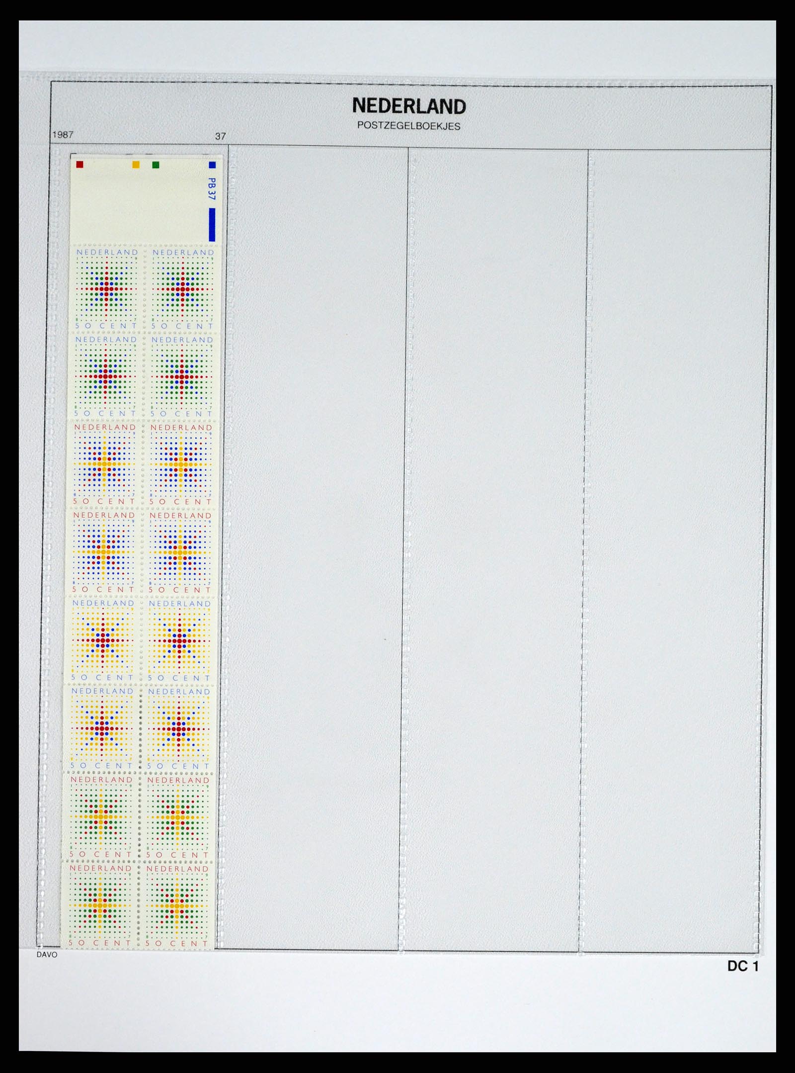 37331 043 - Stamp collection 37331 Netherlands stamp booklets 1964-2002.