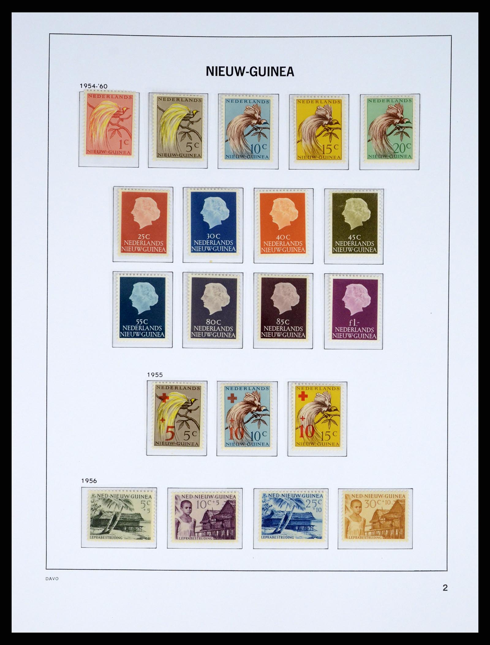 37332 035 - Postzegelverzameling 37332 Nederlands Indië 1864-1949.