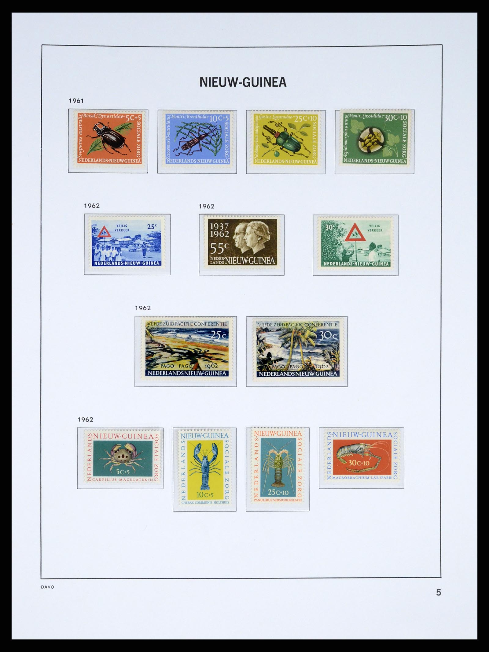 37332 038 - Postzegelverzameling 37332 Nederlands Indië 1864-1949.