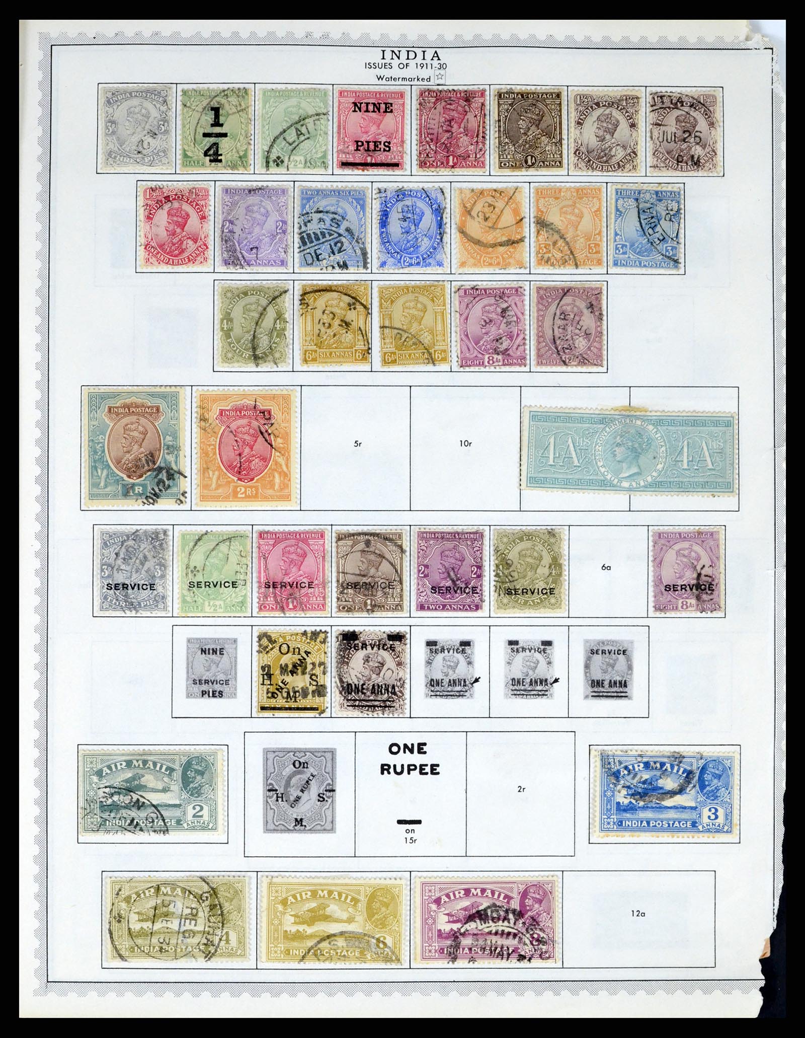 37333 003 - Postzegelverzameling 37333 Engelse koloniën.