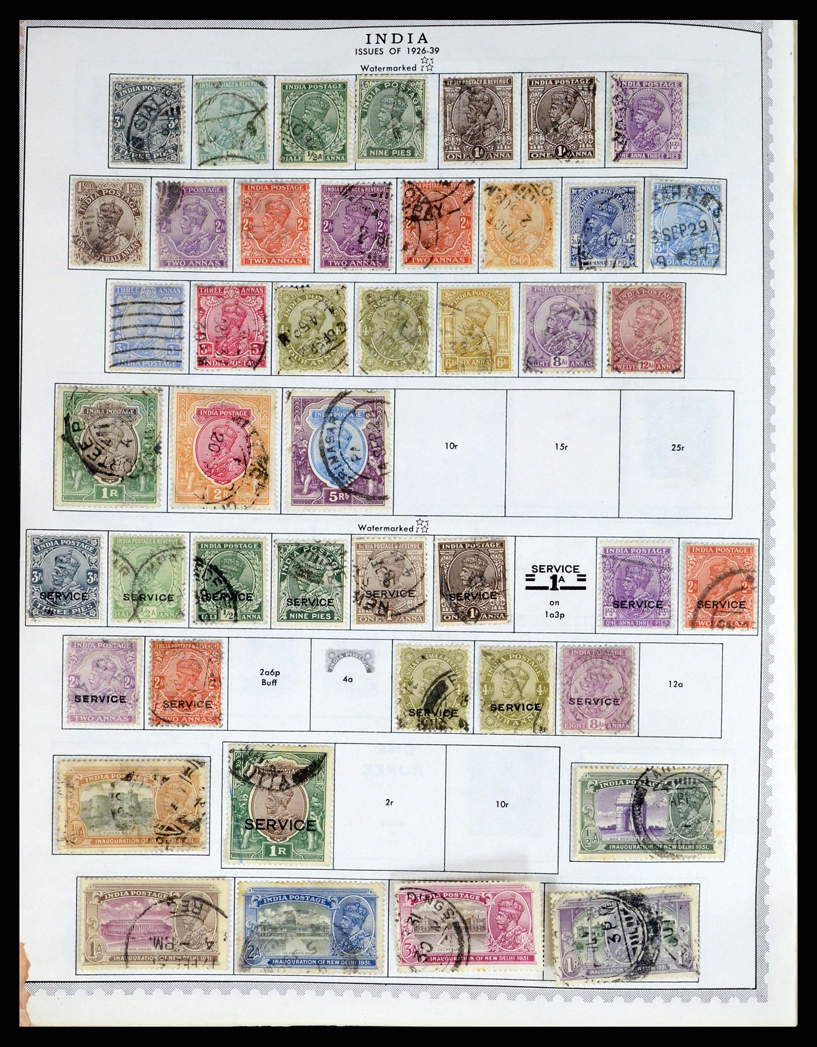 37333 004 - Postzegelverzameling 37333 Engelse koloniën.