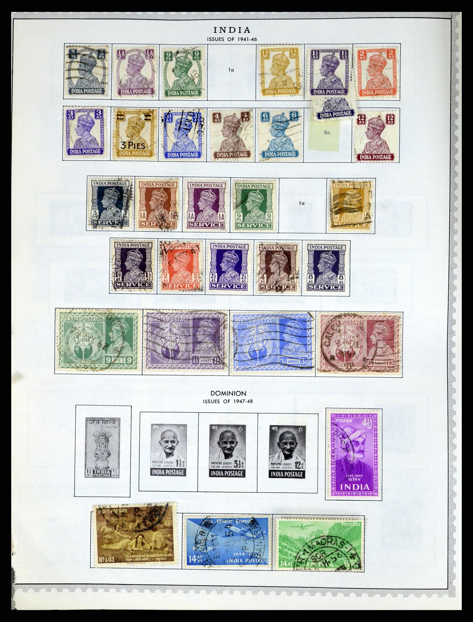 37333 006 - Postzegelverzameling 37333 Engelse koloniën.