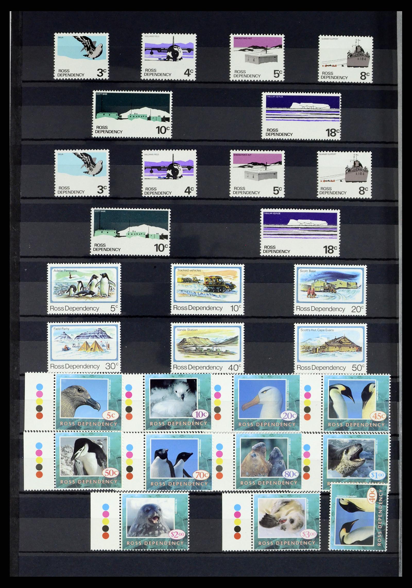 37333 013 - Postzegelverzameling 37333 Engelse koloniën.