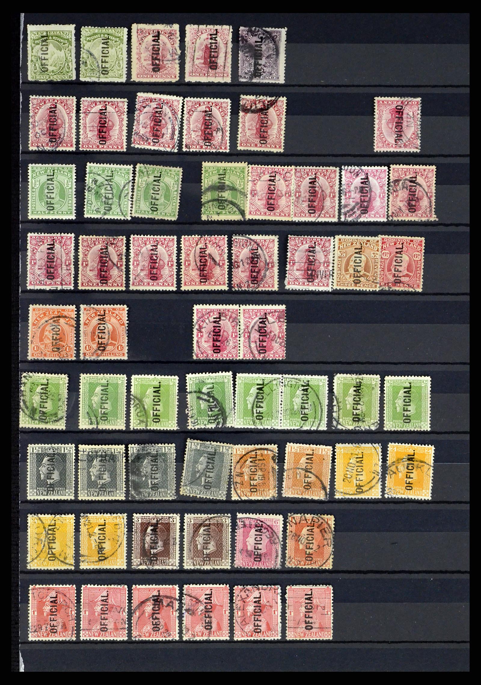 37333 014 - Postzegelverzameling 37333 Engelse koloniën.