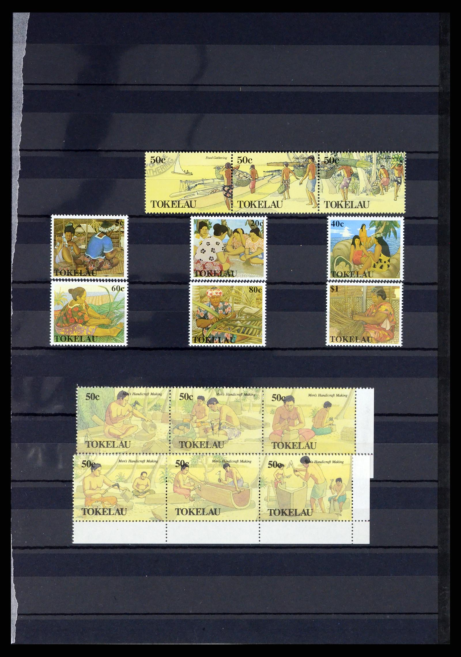 37333 023 - Postzegelverzameling 37333 Engelse koloniën.