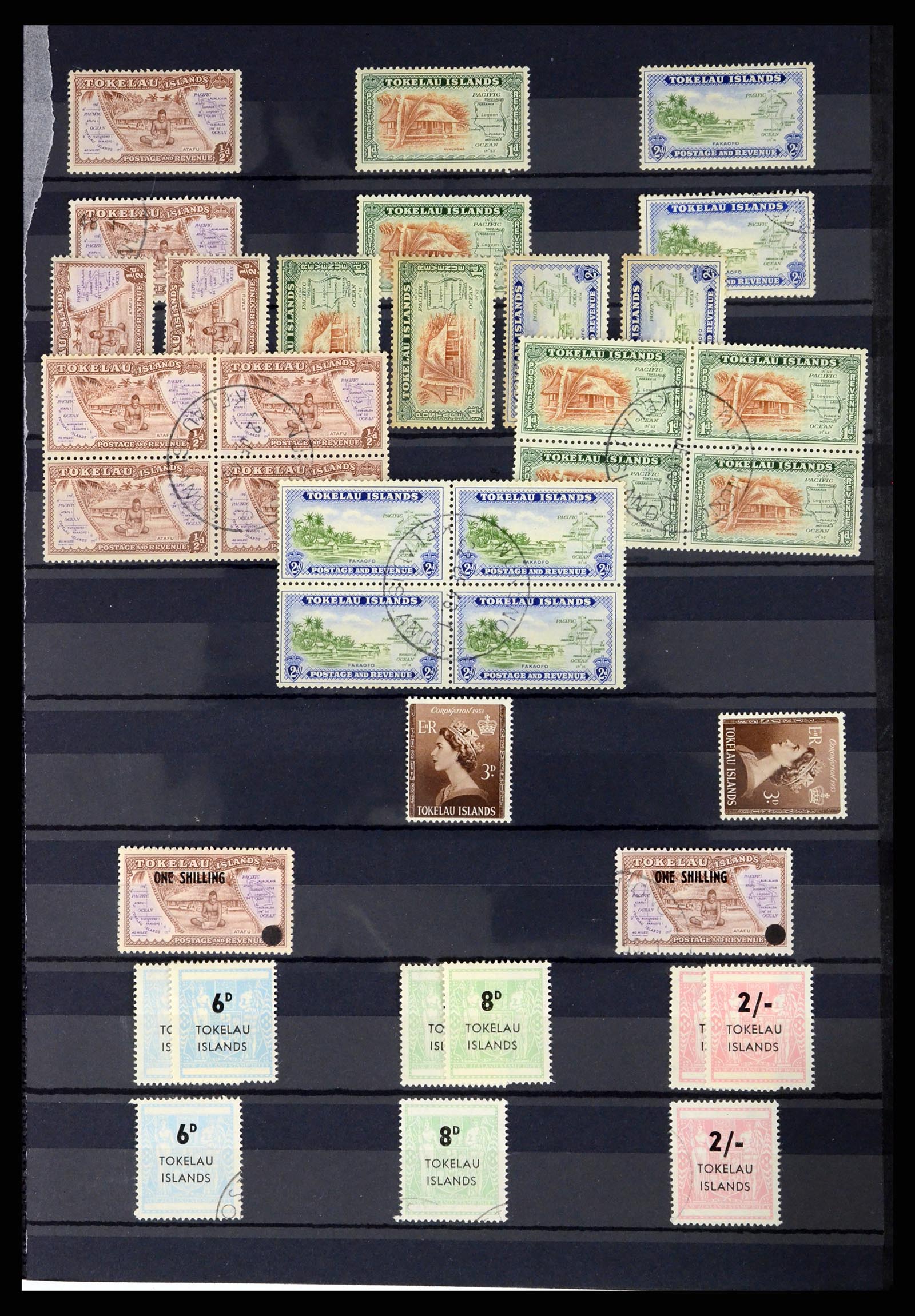 37333 027 - Postzegelverzameling 37333 Engelse koloniën.