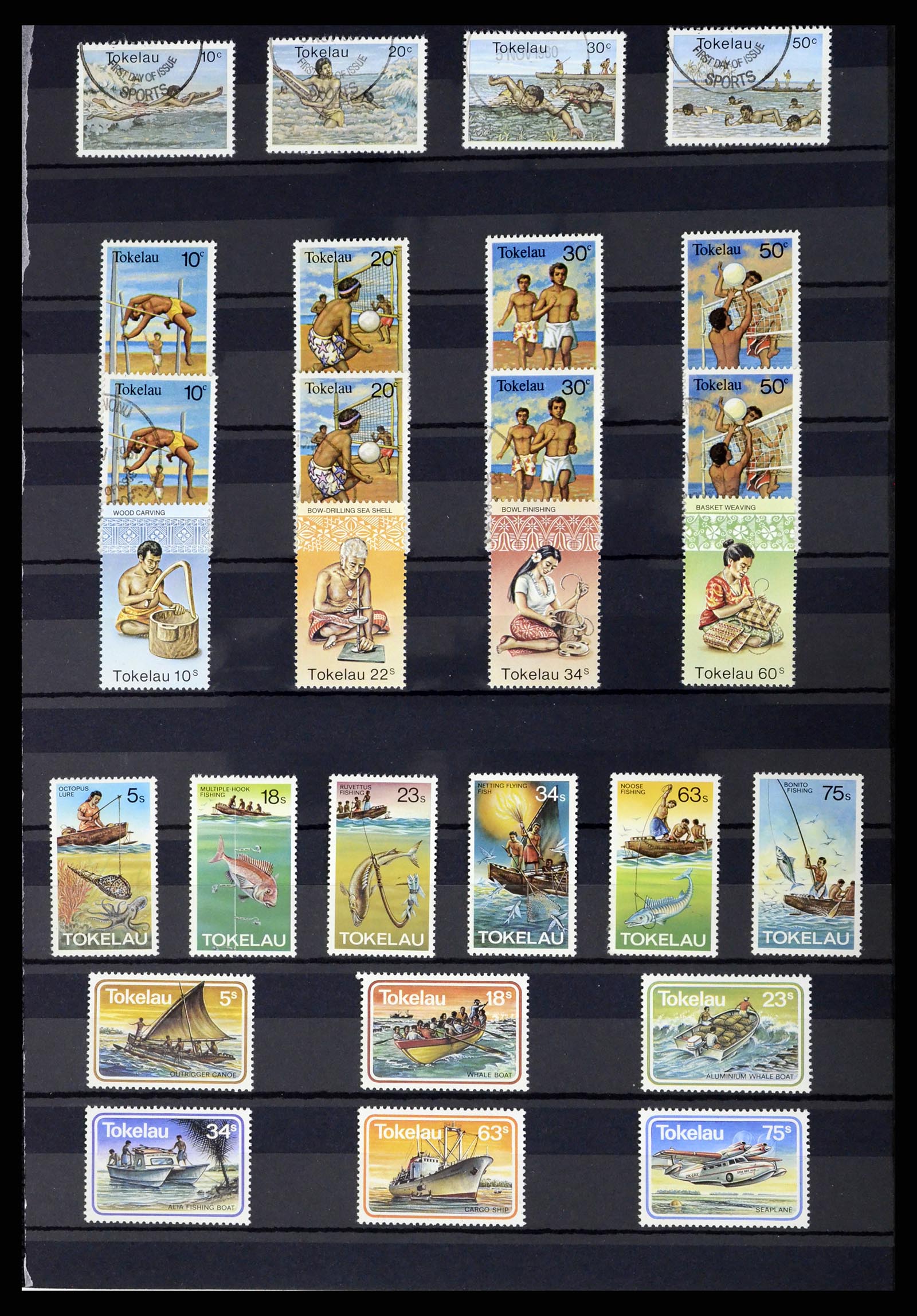 37333 031 - Postzegelverzameling 37333 Engelse koloniën.