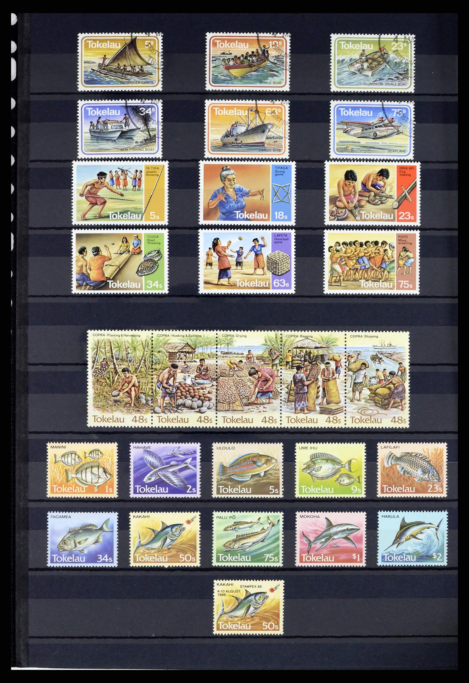37333 032 - Postzegelverzameling 37333 Engelse koloniën.
